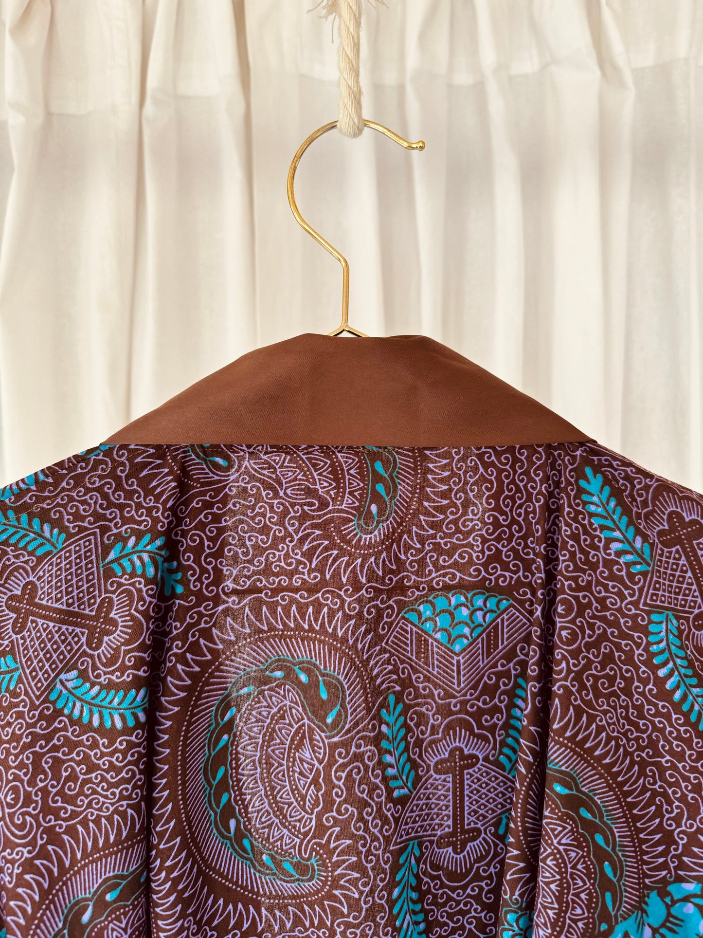 Afrikimo "Morning Glory II" - Brown Satin