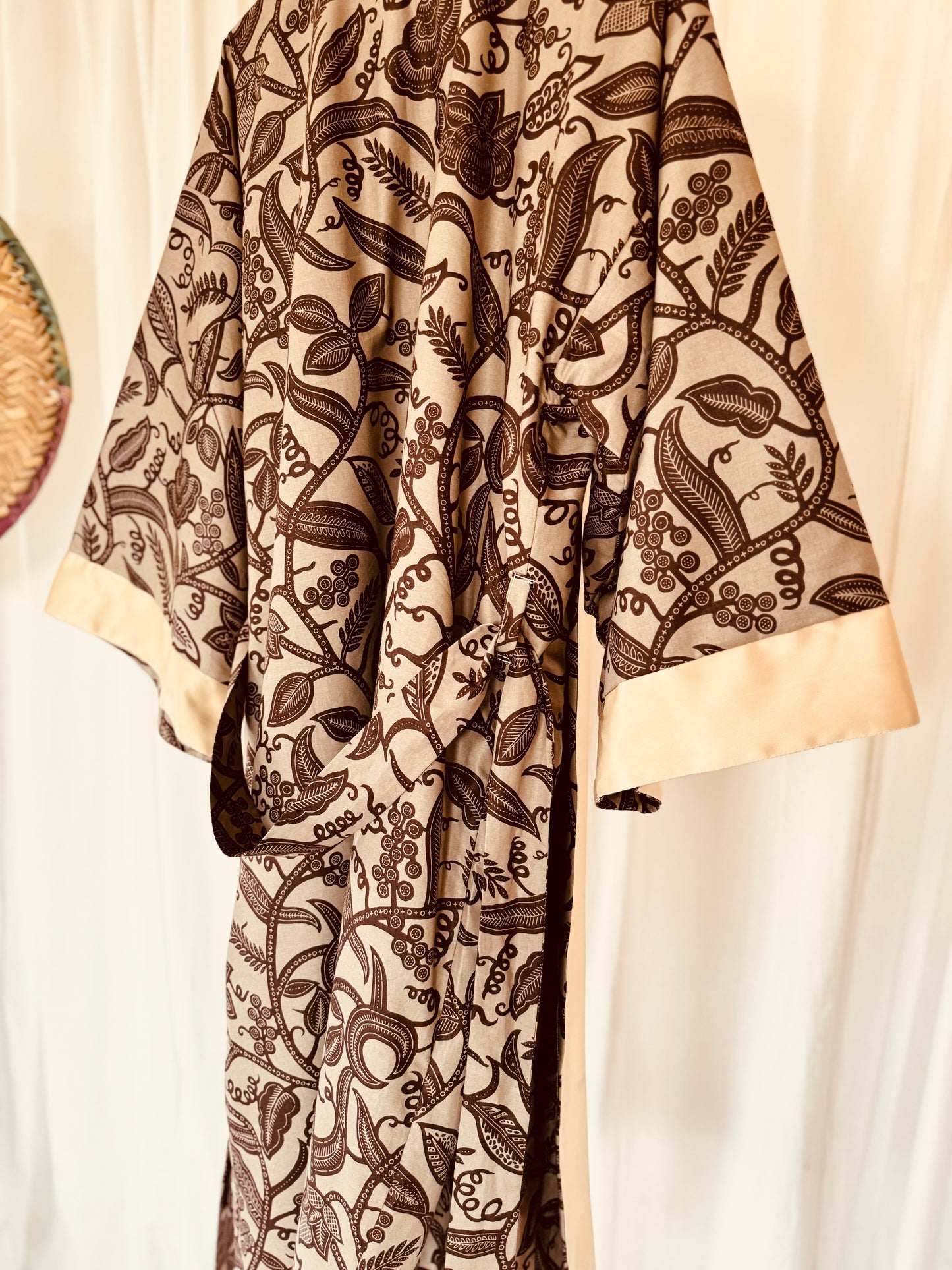 Wendbarer Afrikimo "Rise and Shine IV" - Creme Satin