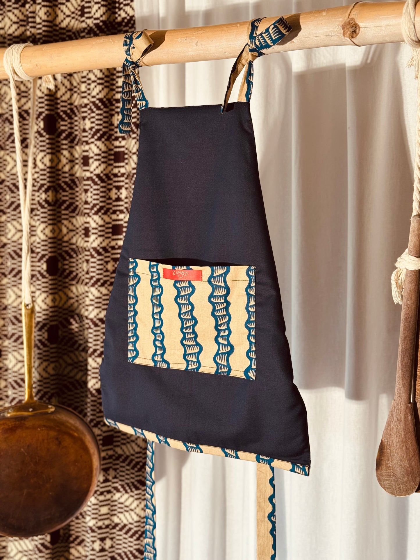 Kids - Reversible Apron “Sugar Cane I”