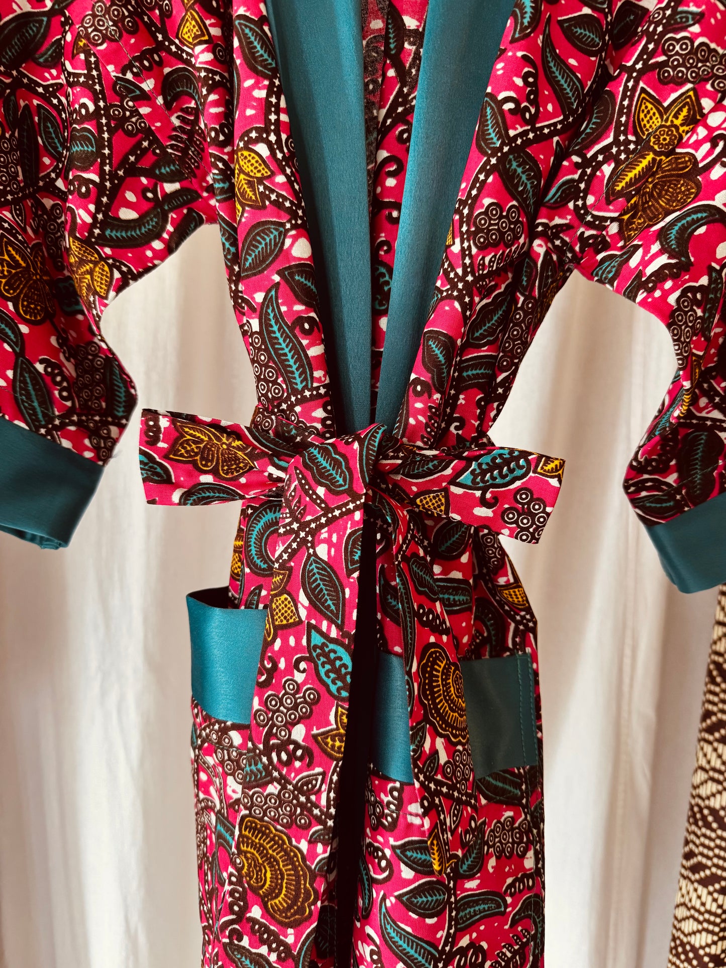 Kids - Afrikimo “Blooming Bliss II ”- Teal Satin