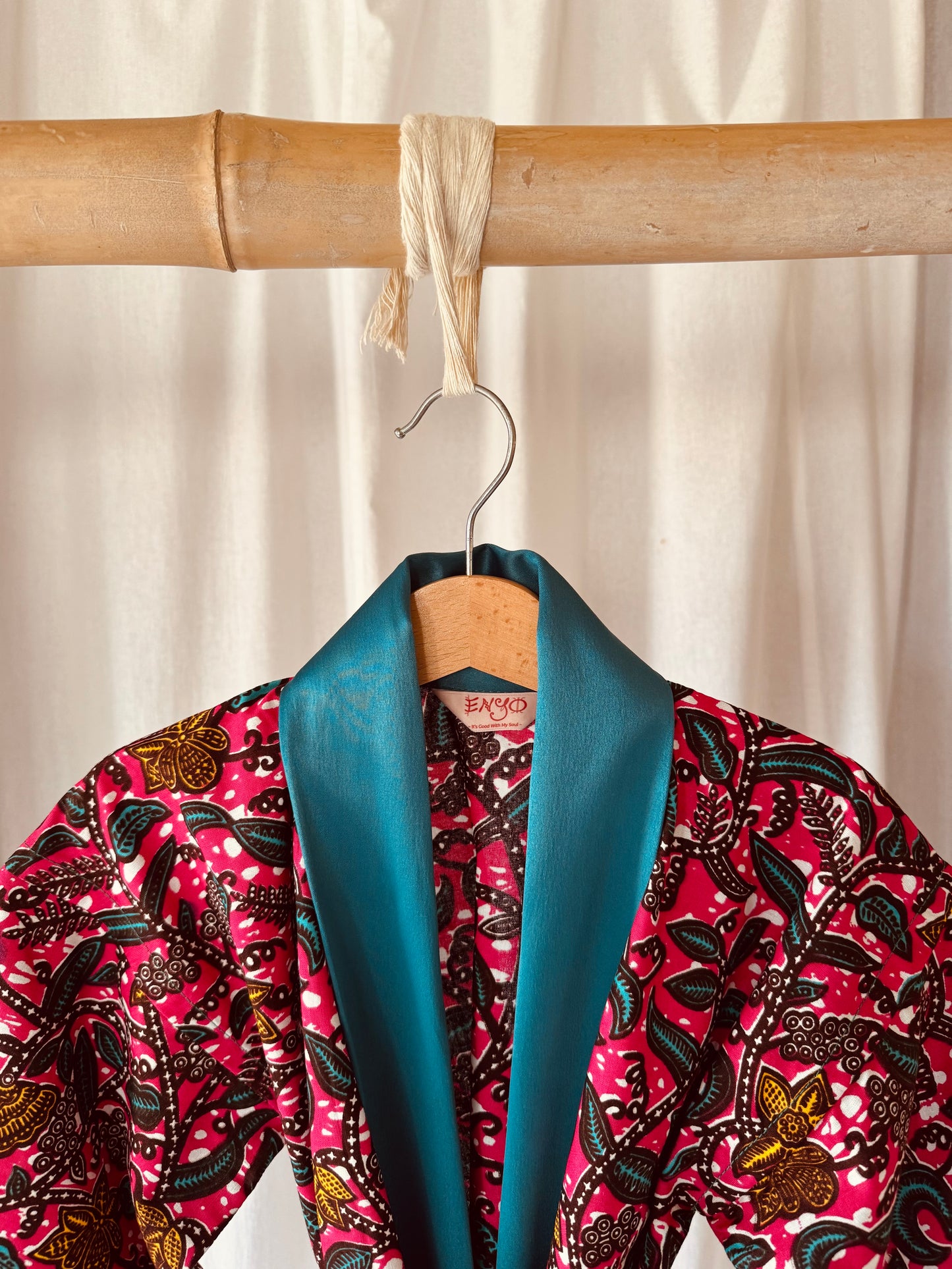 Kids - Afrikimo “Blooming Bliss II ”- Teal Satin