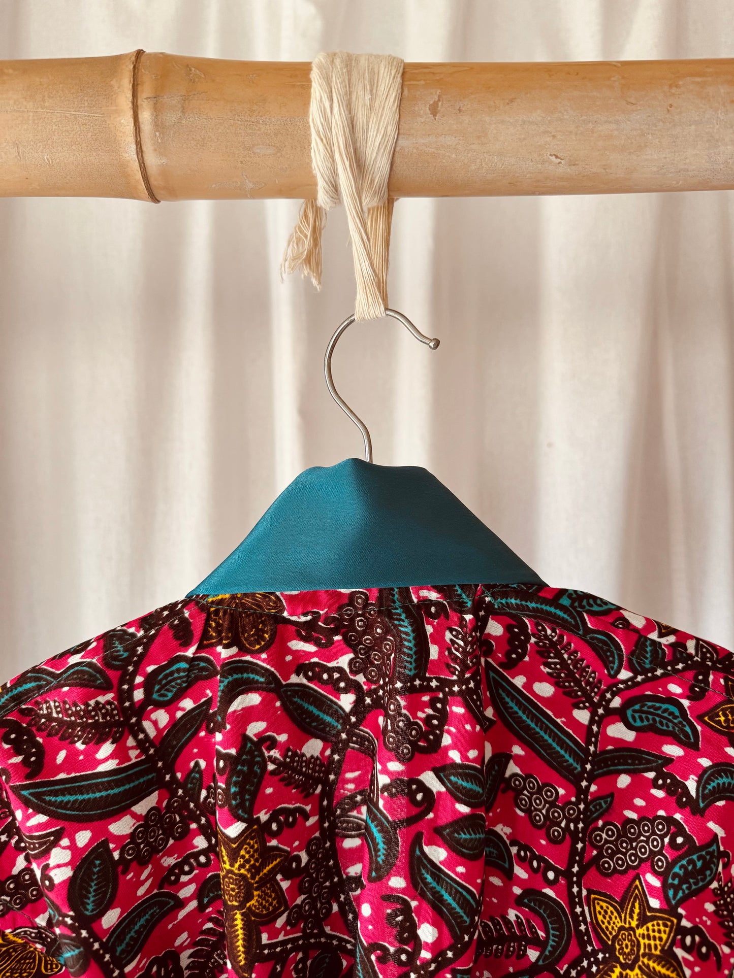 Kids - Afrikimo “Blooming Bliss II ”- Teal Satin