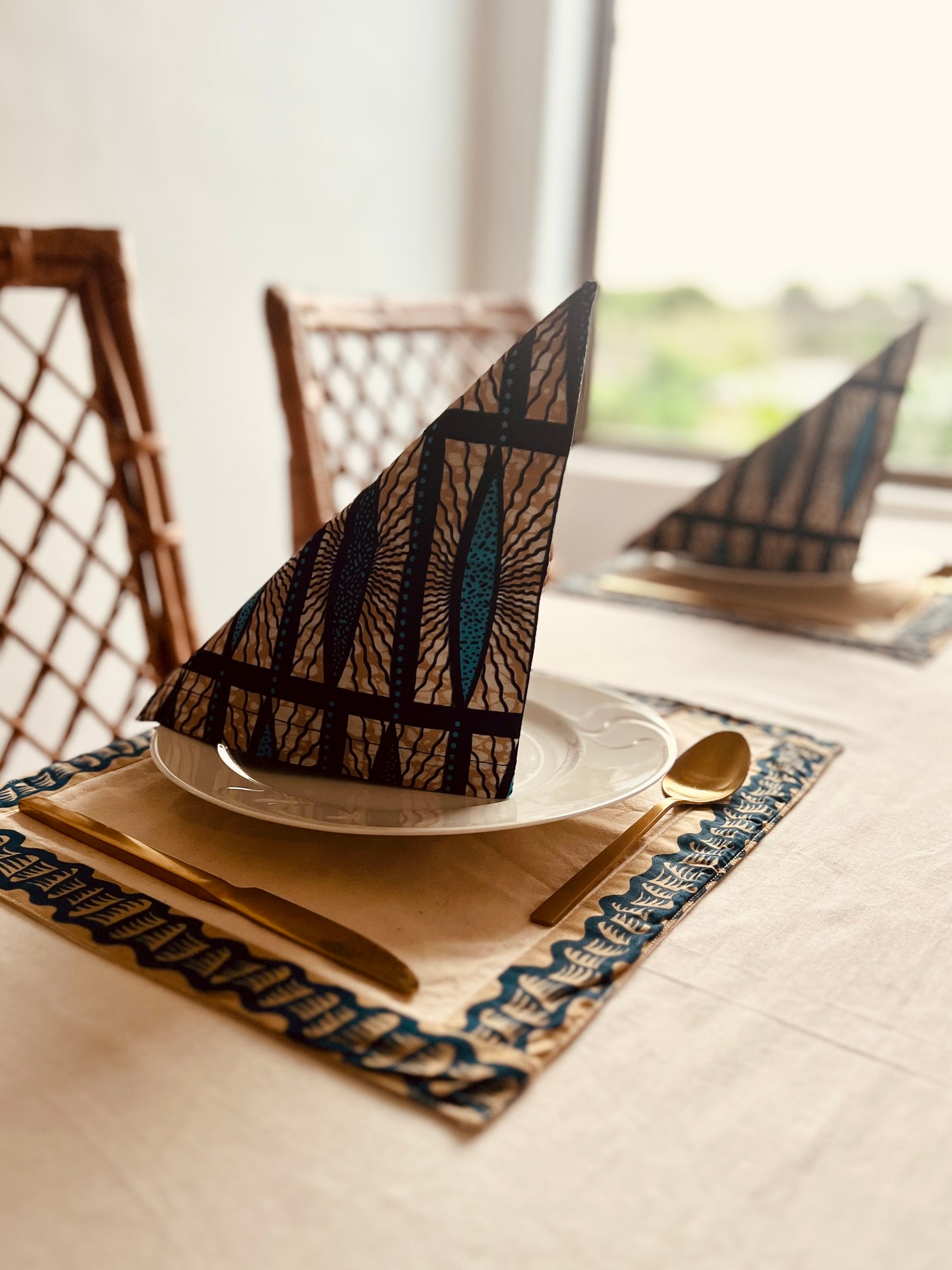 Table Napkin "Sunlit Tide" - Set of 4