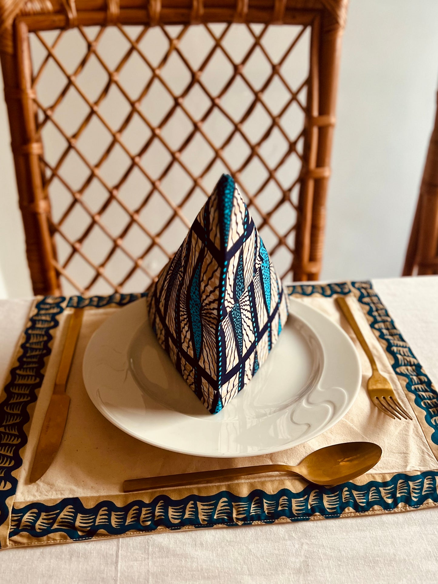 Table Napkin "Sunlit Tide" - Set of 4