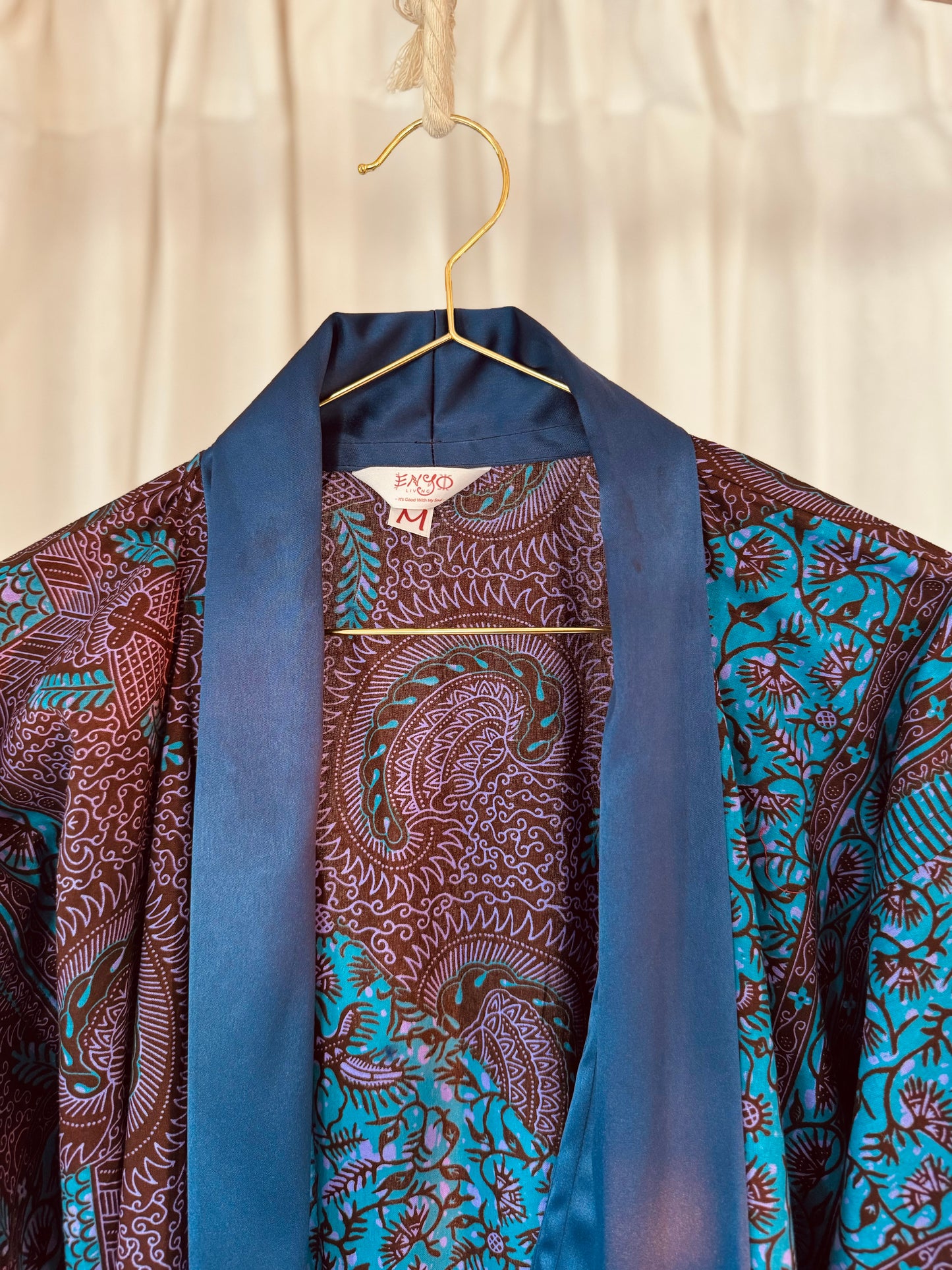 Afrikimo "Morning Glory II" - Royal Blue Satin