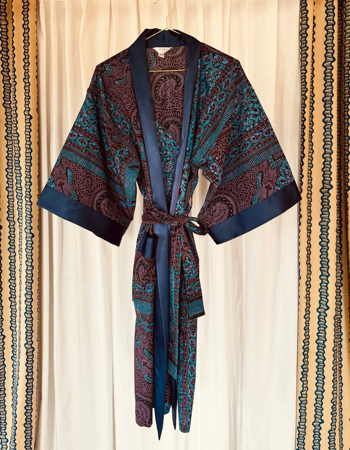 Afrikimo "Morning Glory II" - Royal Blue Satin