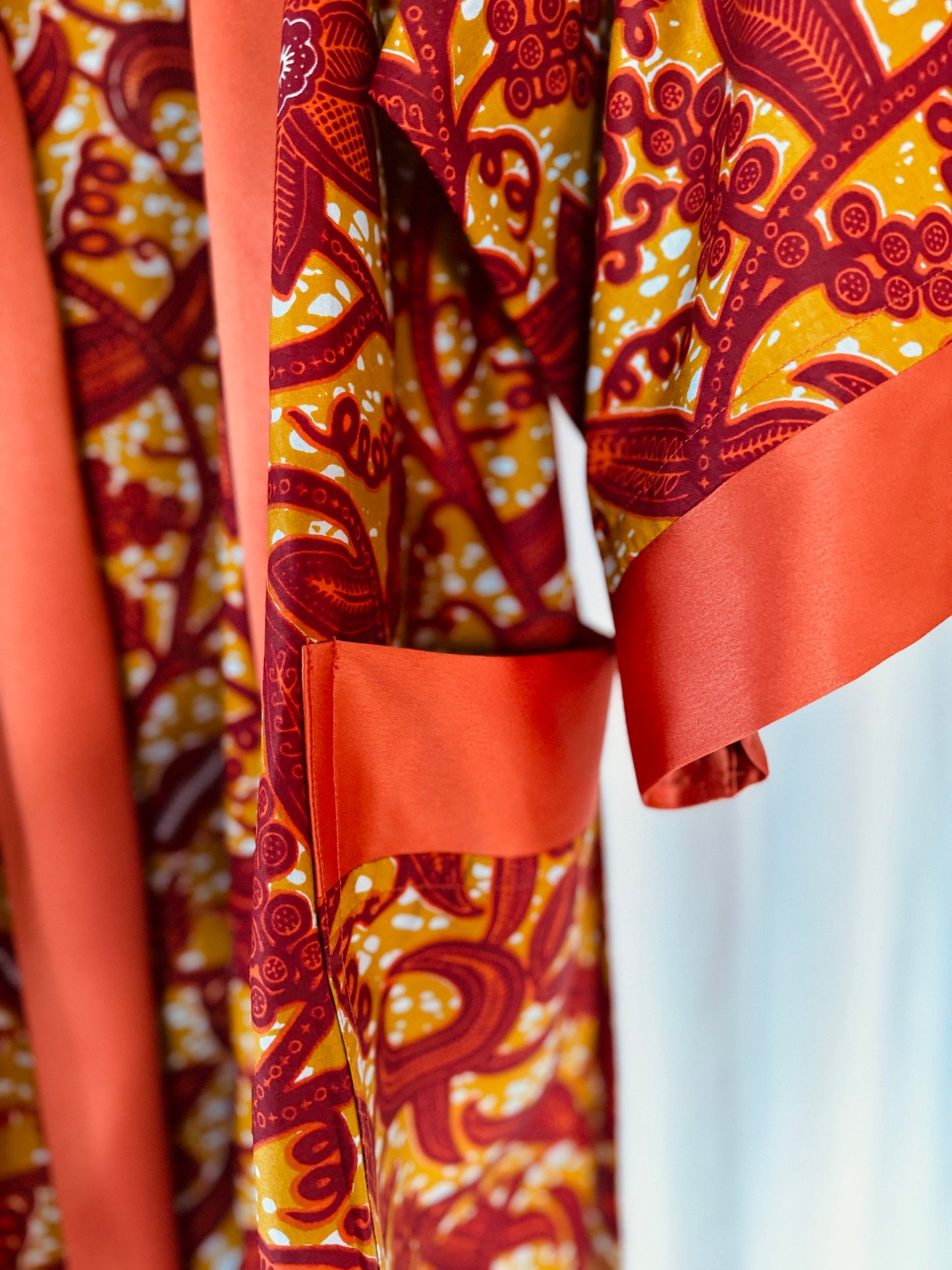 Afrikimo "Rise and Shine III" - Burnt Orange Satin