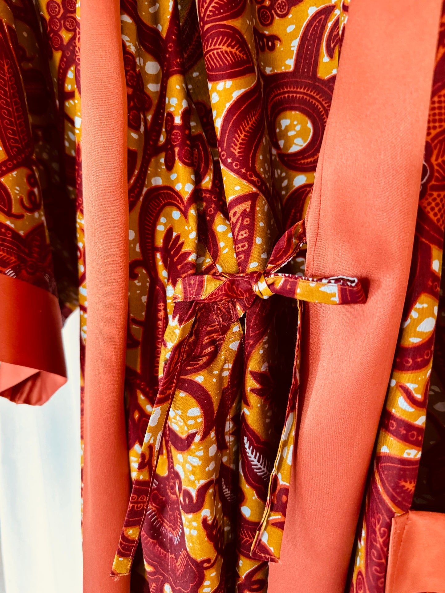 Afrikimo "Rise and Shine III" - Burnt Orange Satin