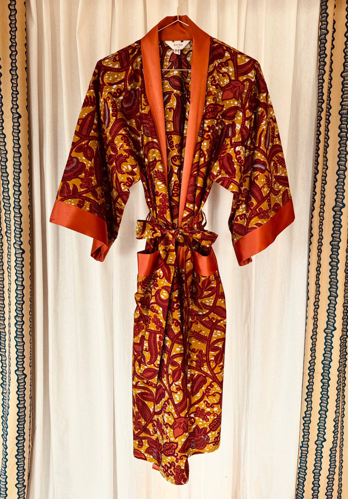 Afrikimo "Rise and Shine III" - Burnt Orange Satin