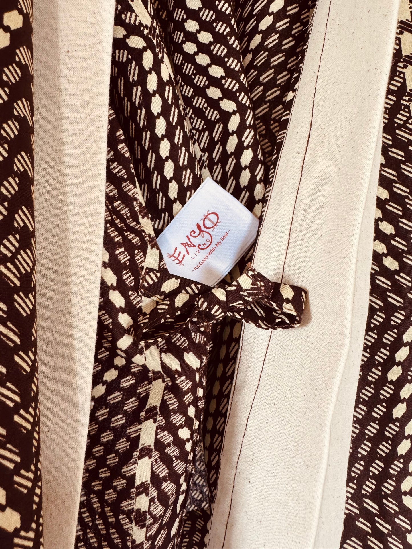 Afrikimo Jacket "Shine like a Diamond" - Creme Natural Cotton