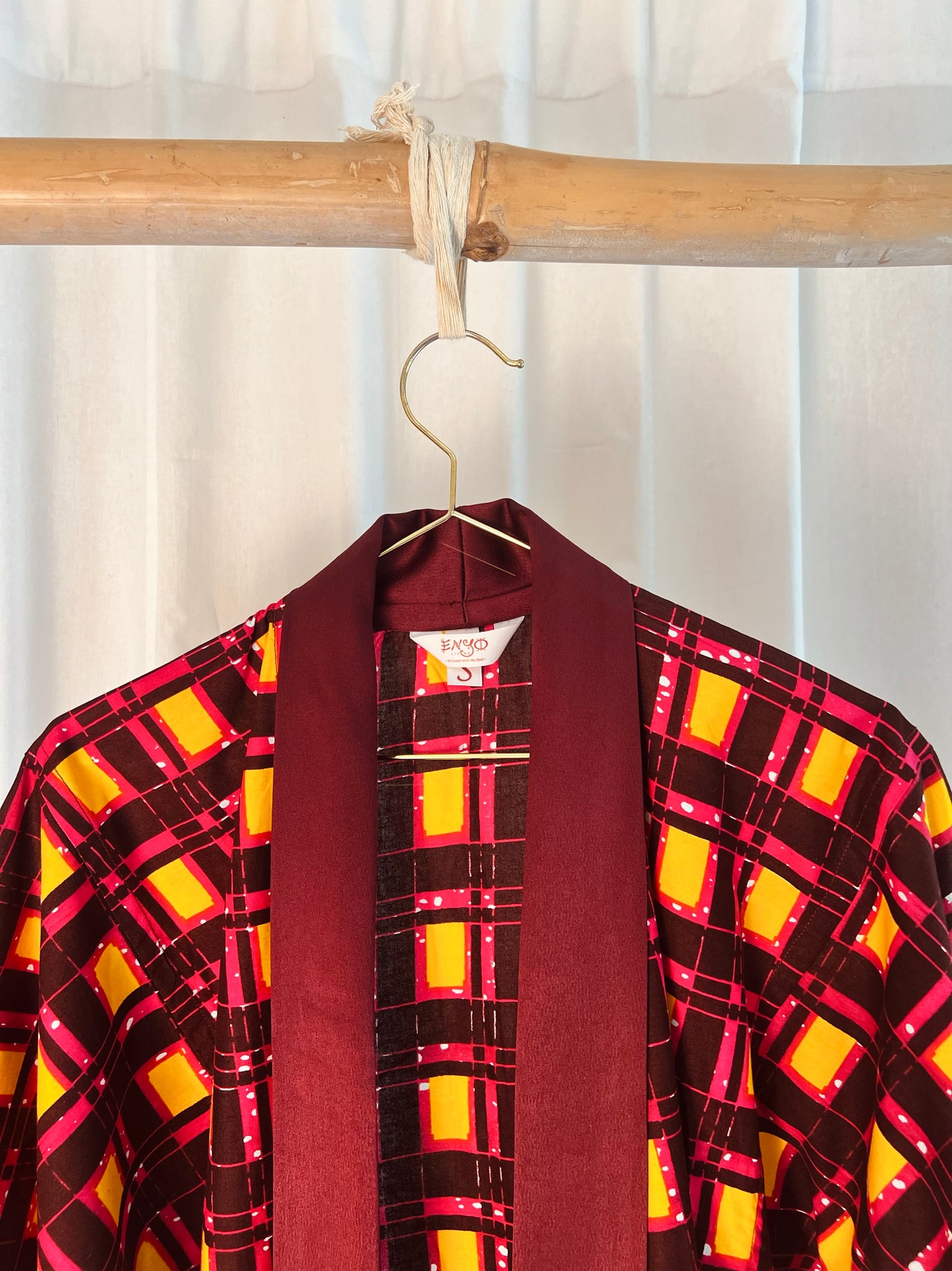 Afrikimo "Brilliance" - Plum Satin