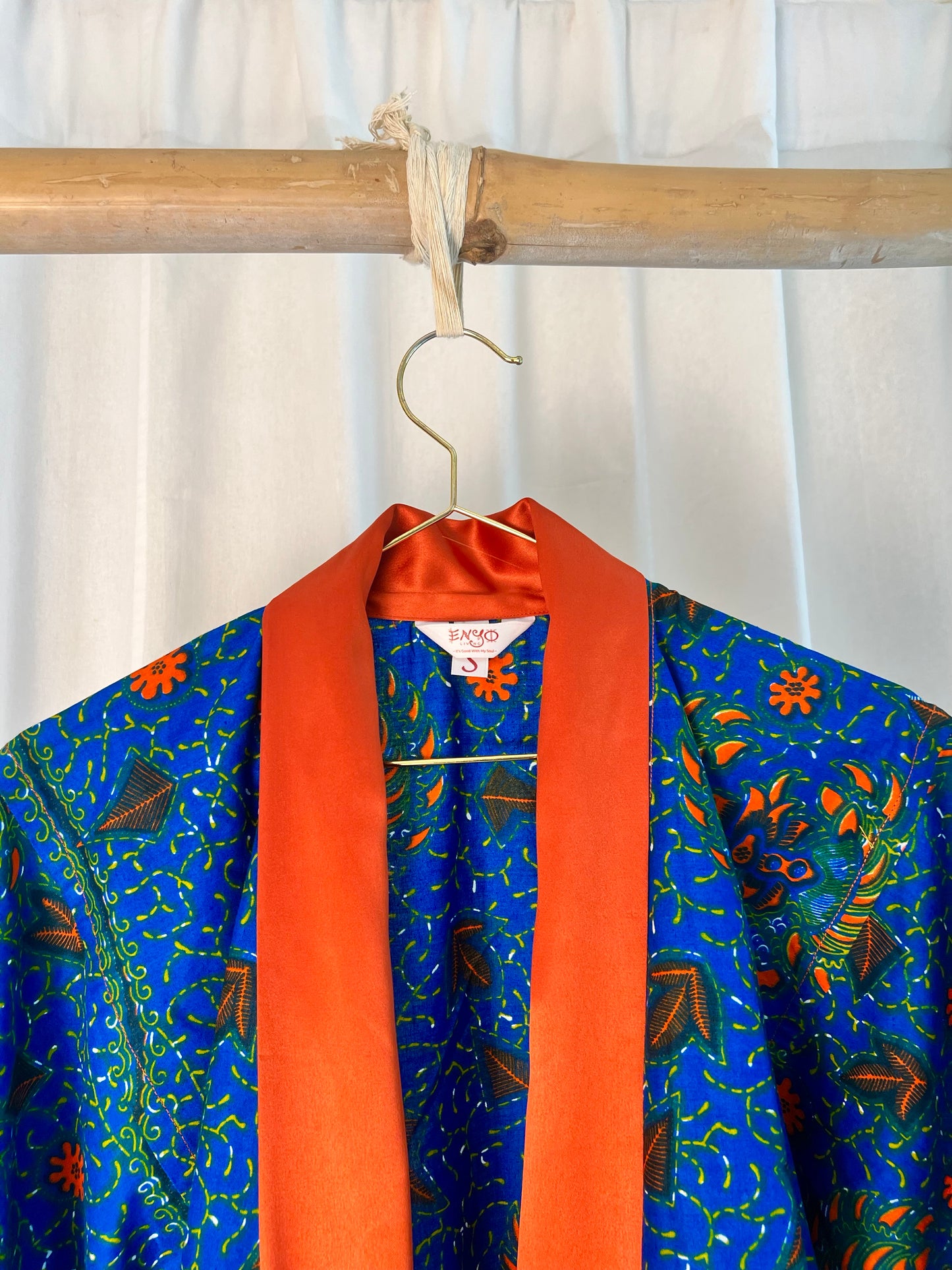 Afrikimo "Bloom" - Burnt Orange Satin