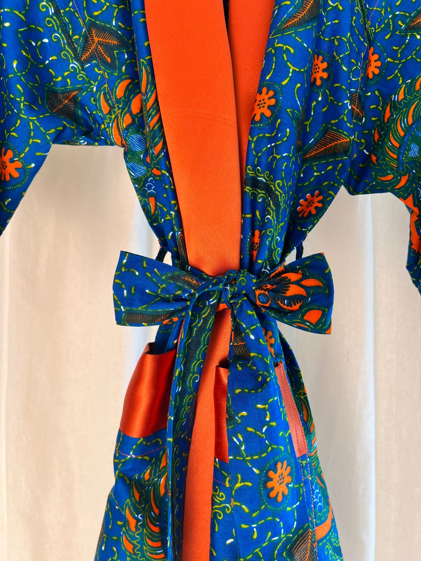 Afrikimo "Bloom" - Burnt Orange Satin