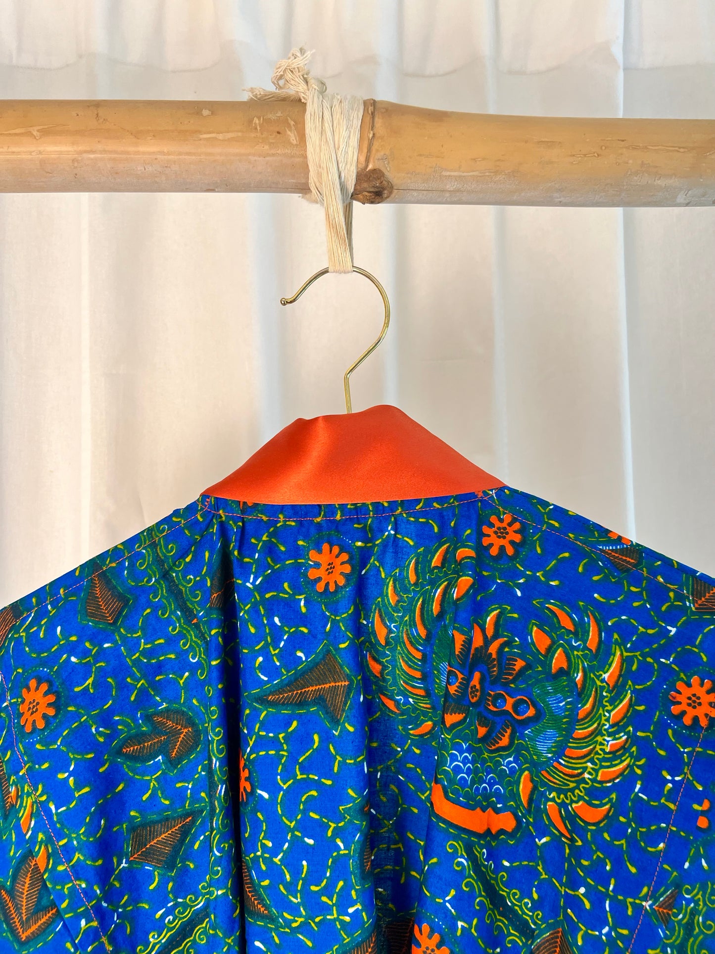 Afrikimo "Bloom" - Burnt Orange Satin