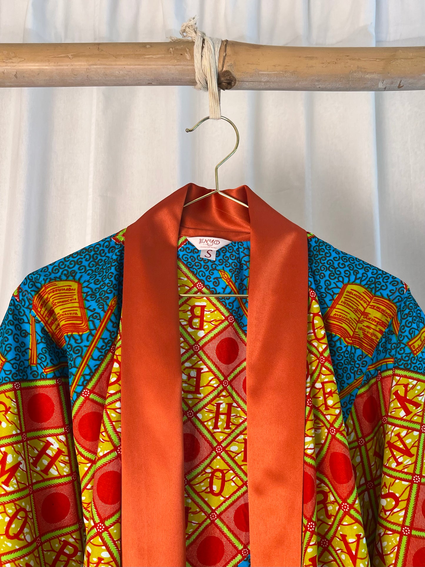 Afrikimo "Enigma" - Burnt Orange Satin