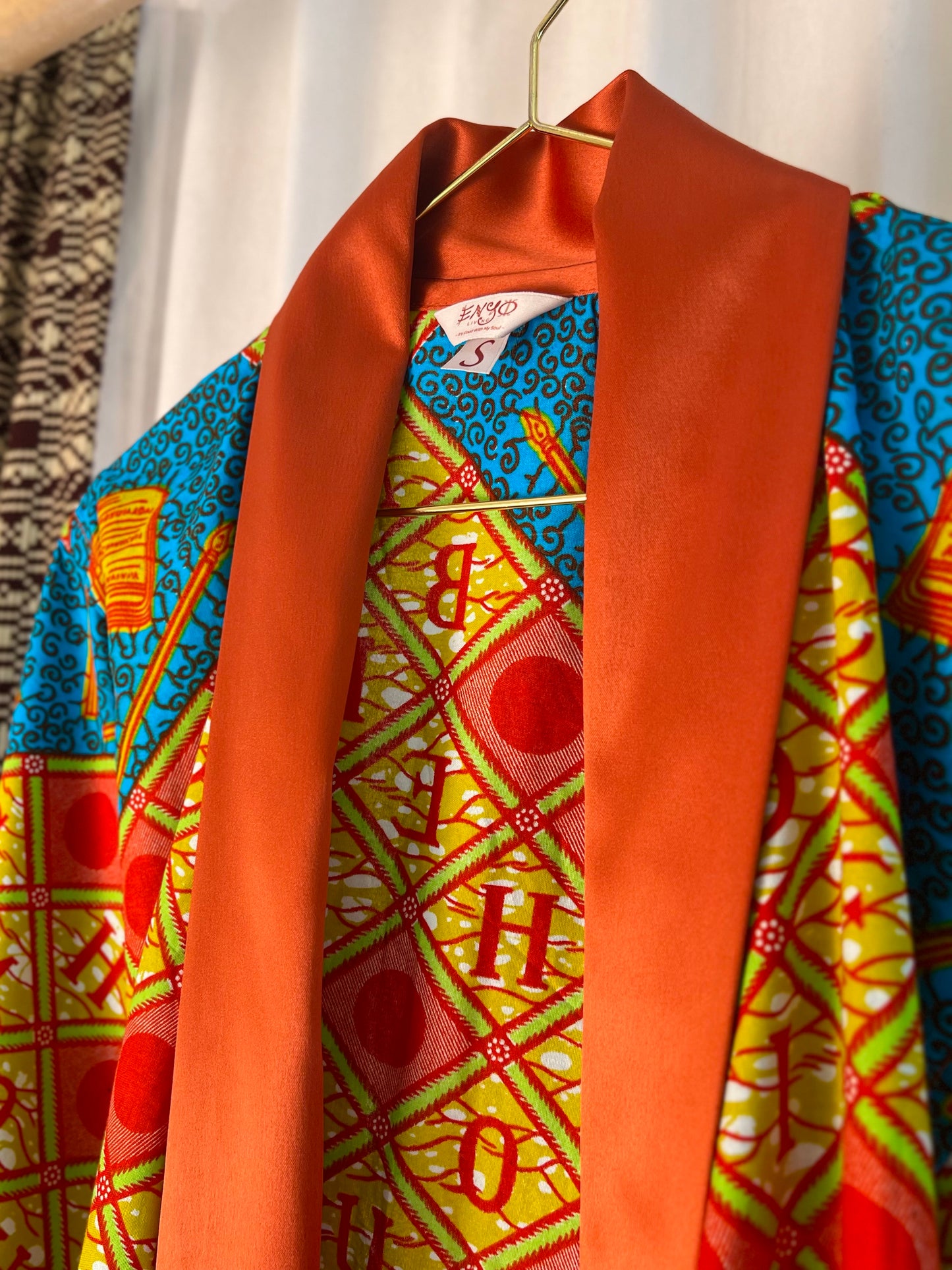 Afrikimo "Enigma" - Burnt Orange Satin