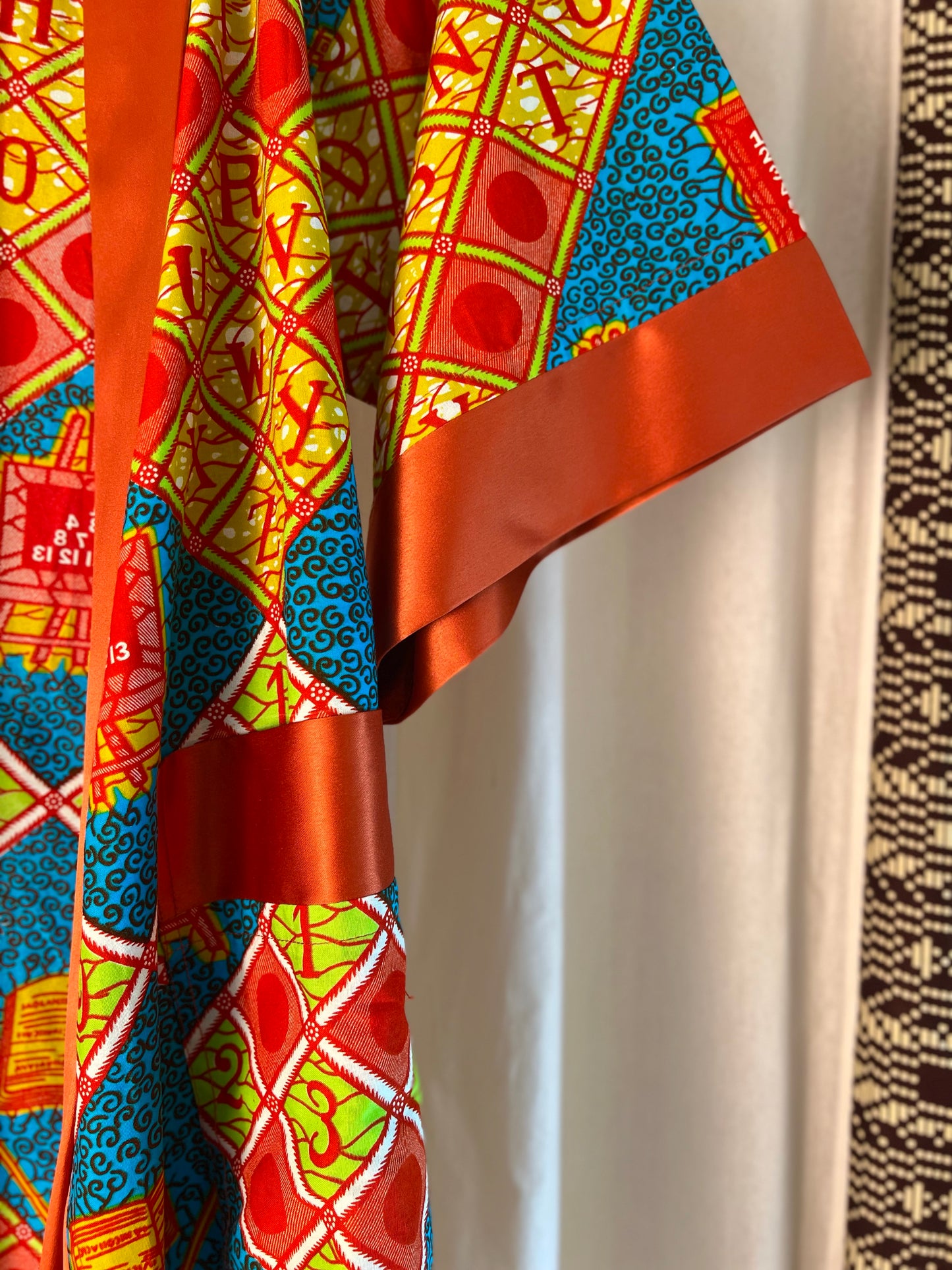 Afrikimo "Enigma" - Burnt Orange Satin