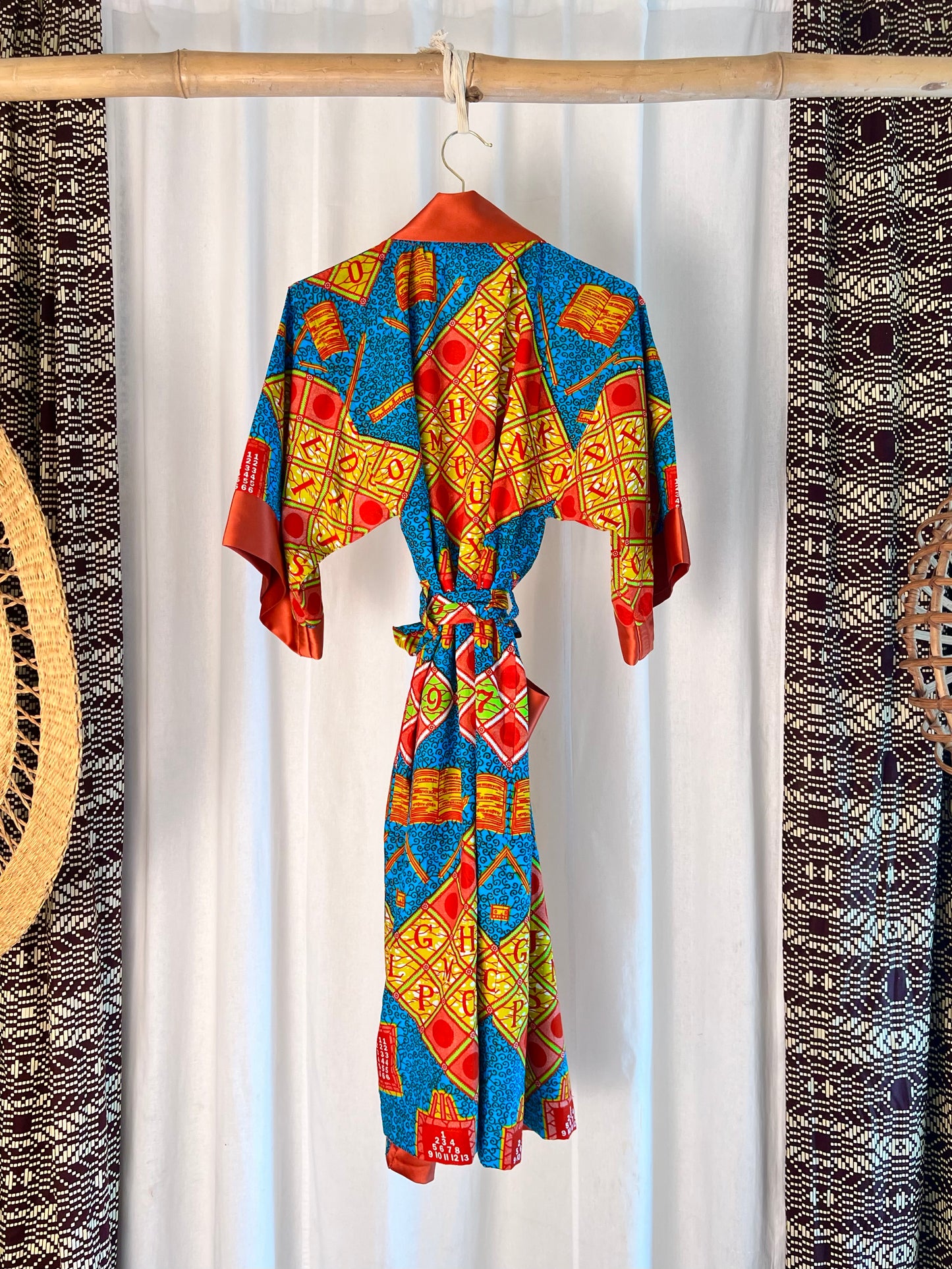 Afrikimo "Enigma" - Burnt Orange Satin
