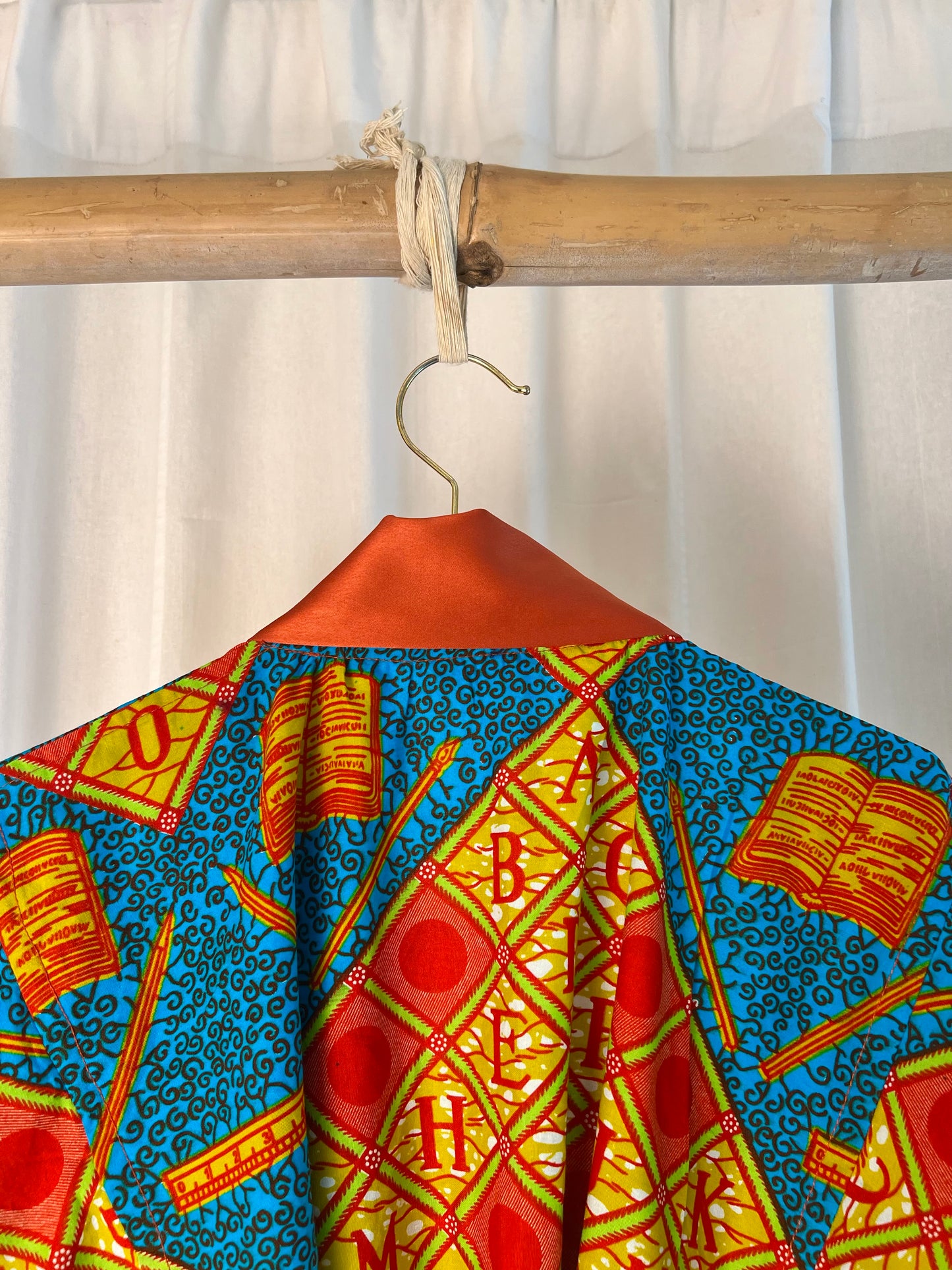 Afrikimo "Enigma" - Burnt Orange Satin