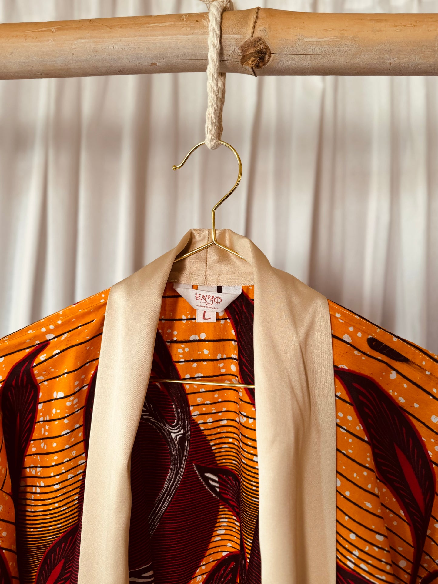 Afrikimo "Moon Flower III" - Creme Satin
