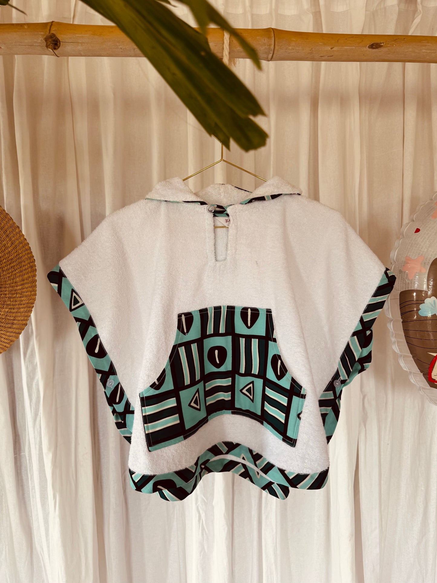 Kids - Poncho "Beaming Bean"