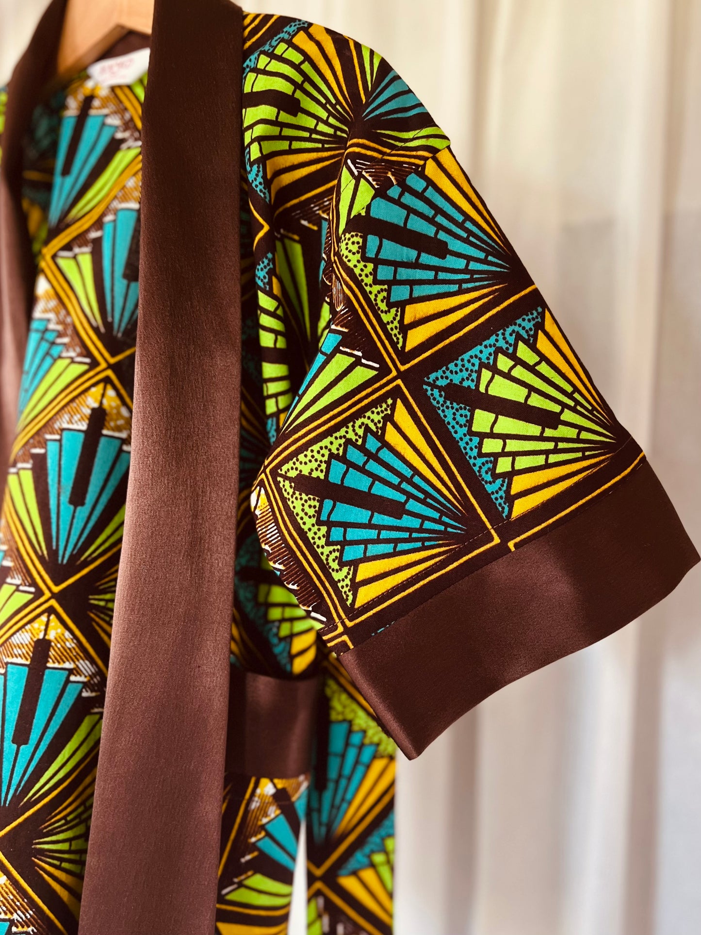 Kids - Afrikimo "Piano Bar" - Dark Brown Satin