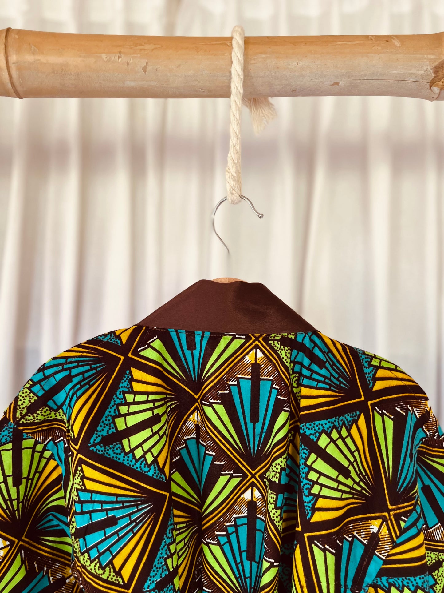 Kids - Afrikimo "Piano Bar" - Dark Brown Satin