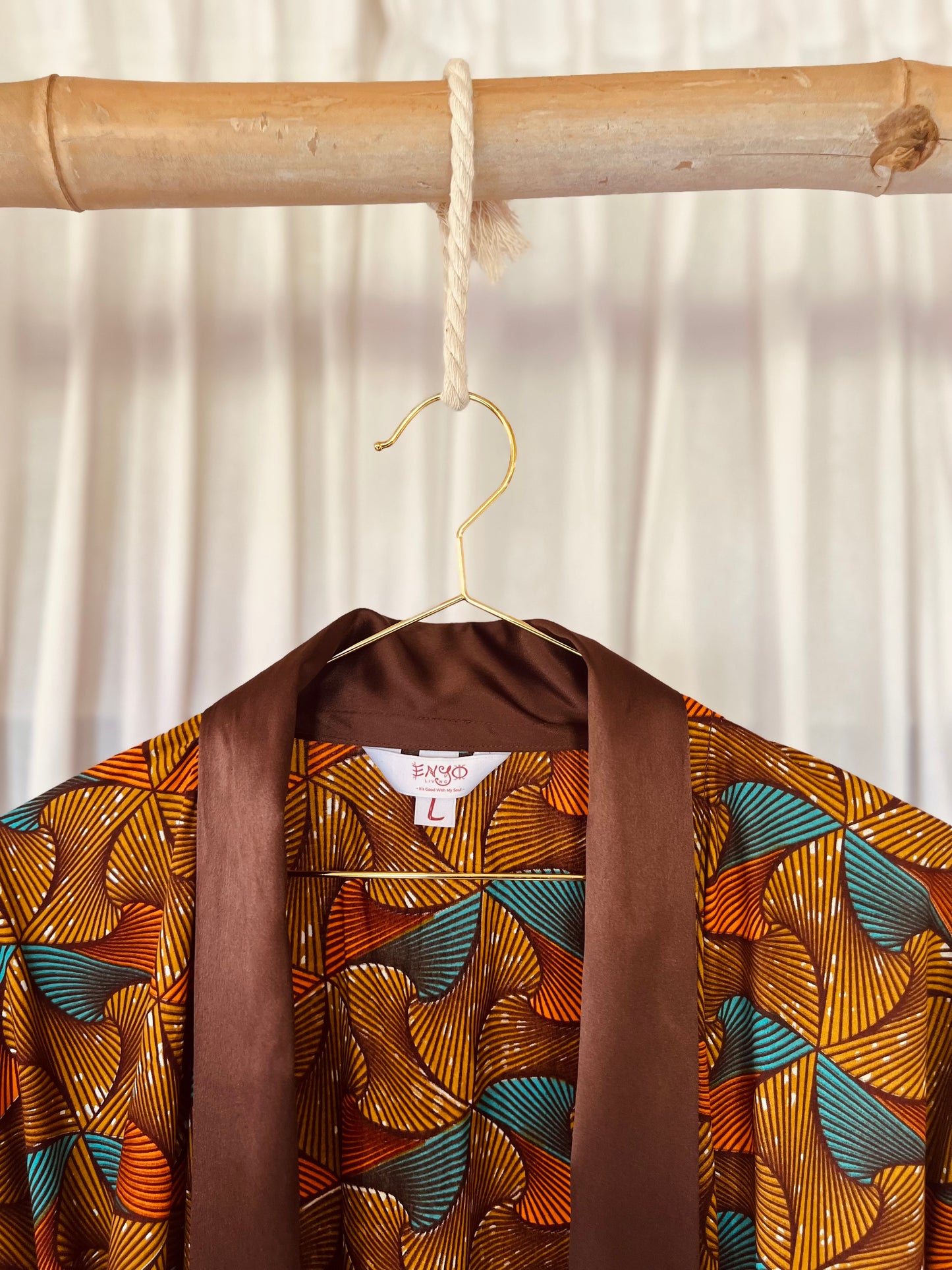 Afrikimo "Mondblume III" - Roter Satin