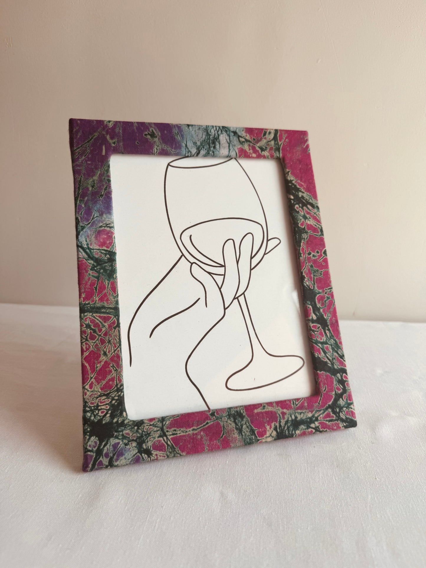 Picture Frame "Glass Form", 6"x 8"