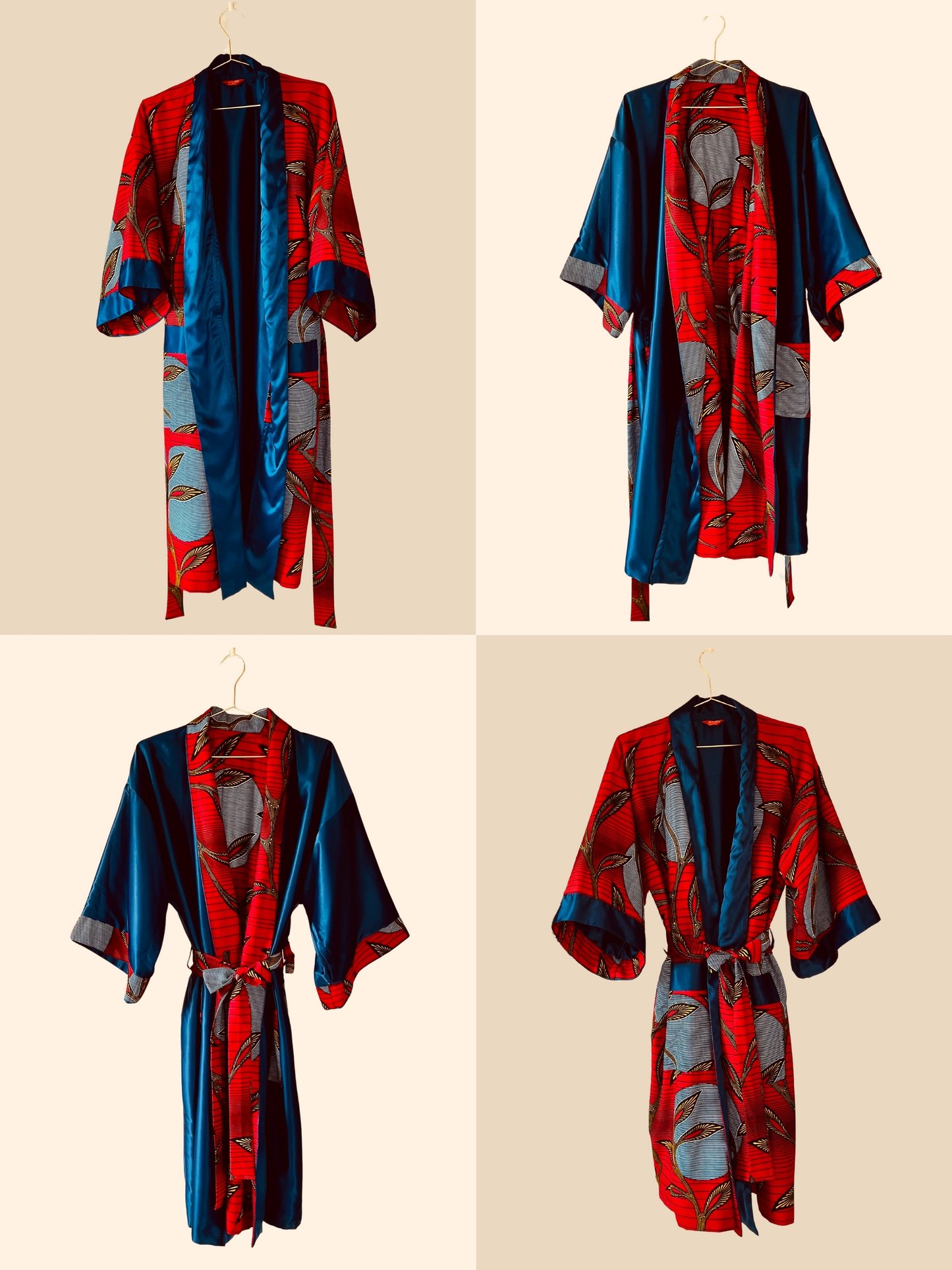 Reversible Afrikimo "Moon Flower"