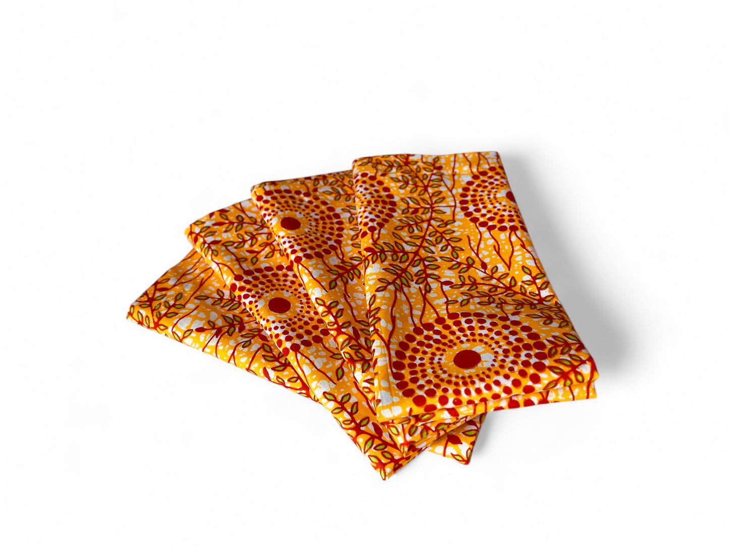 Tischservietten "Foliage Fireworks" - 4er Set