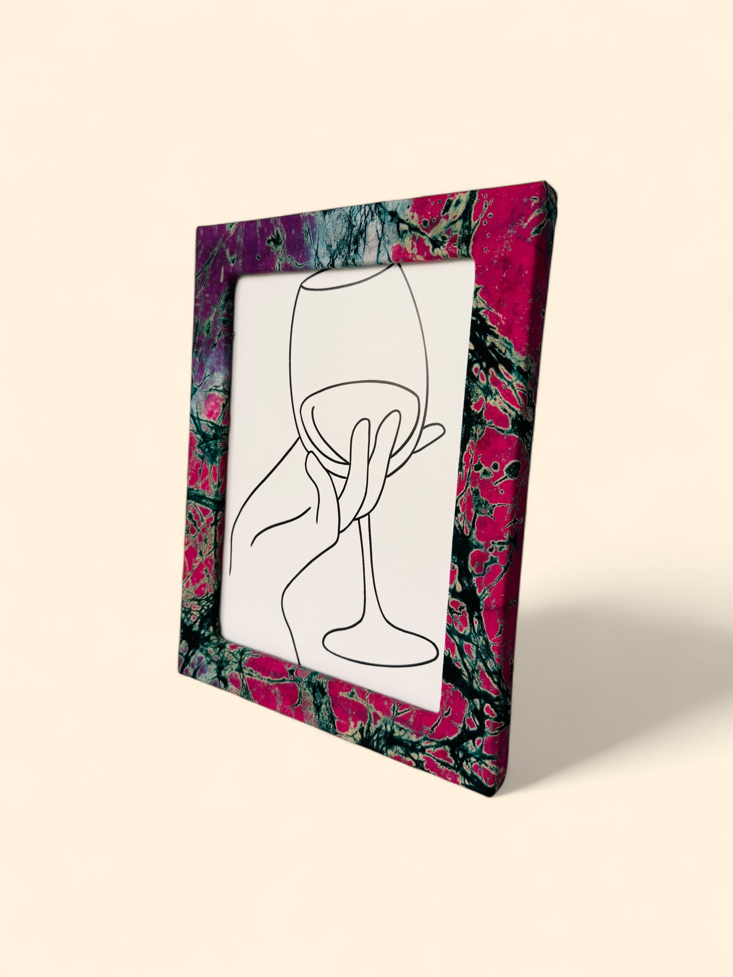 Picture Frame "Glass Form", 6"x 8"