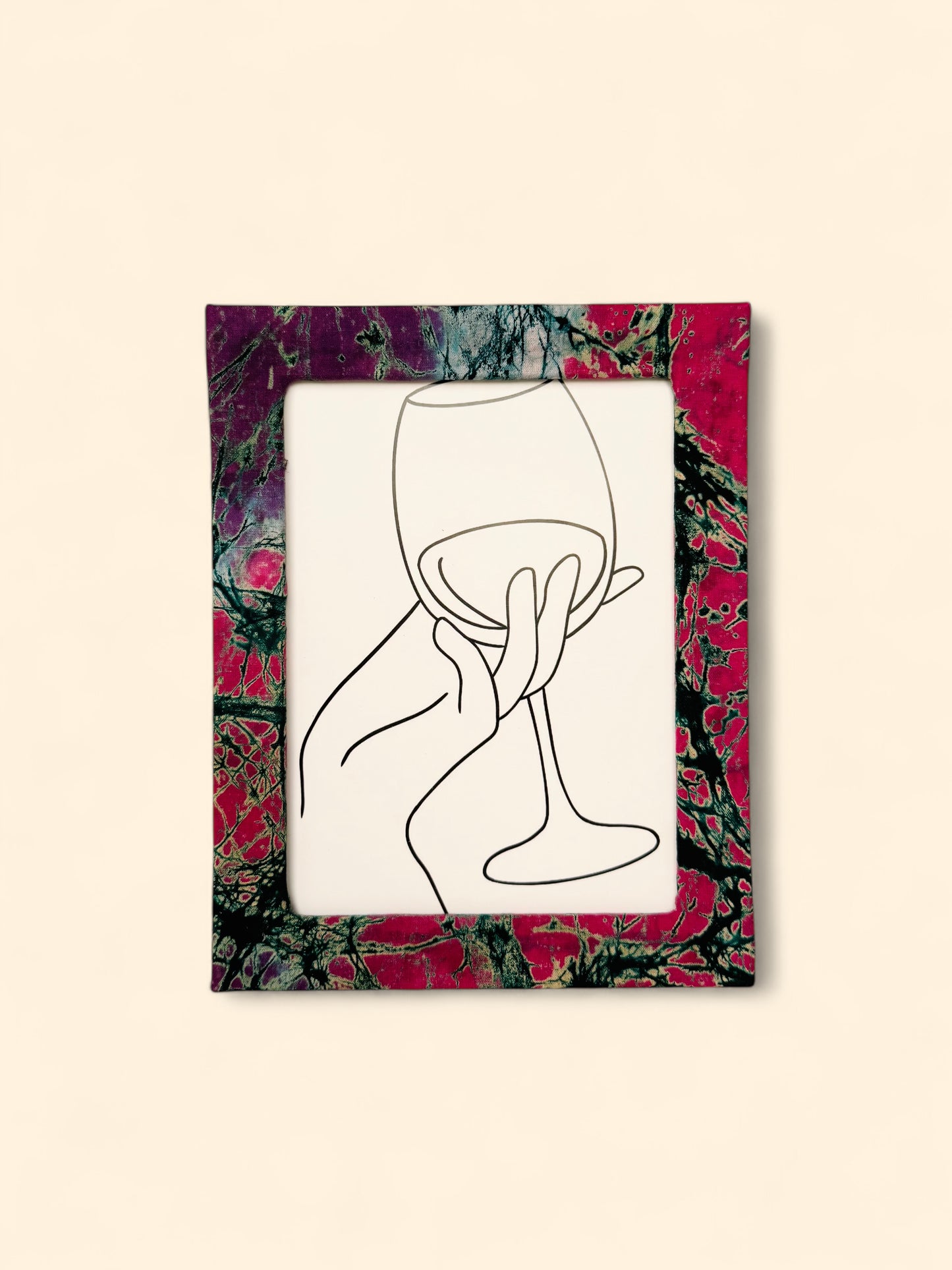 Picture Frame "Glass Form", 6"x 8"