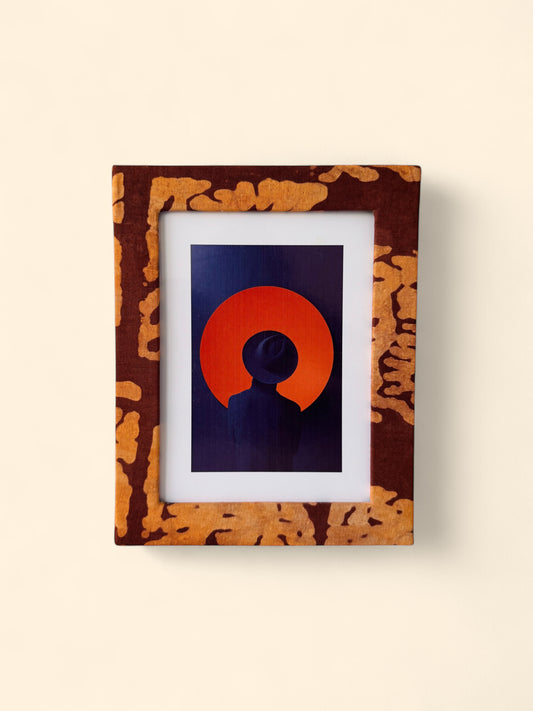 Picture Frame "The Quiet Back", 6"x 8"