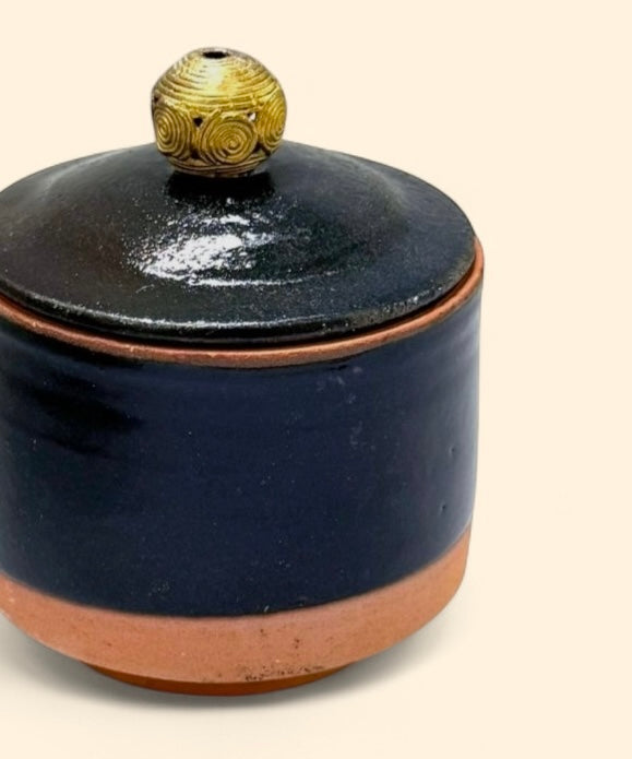 Small Canister "Neem" - Midnight Blue