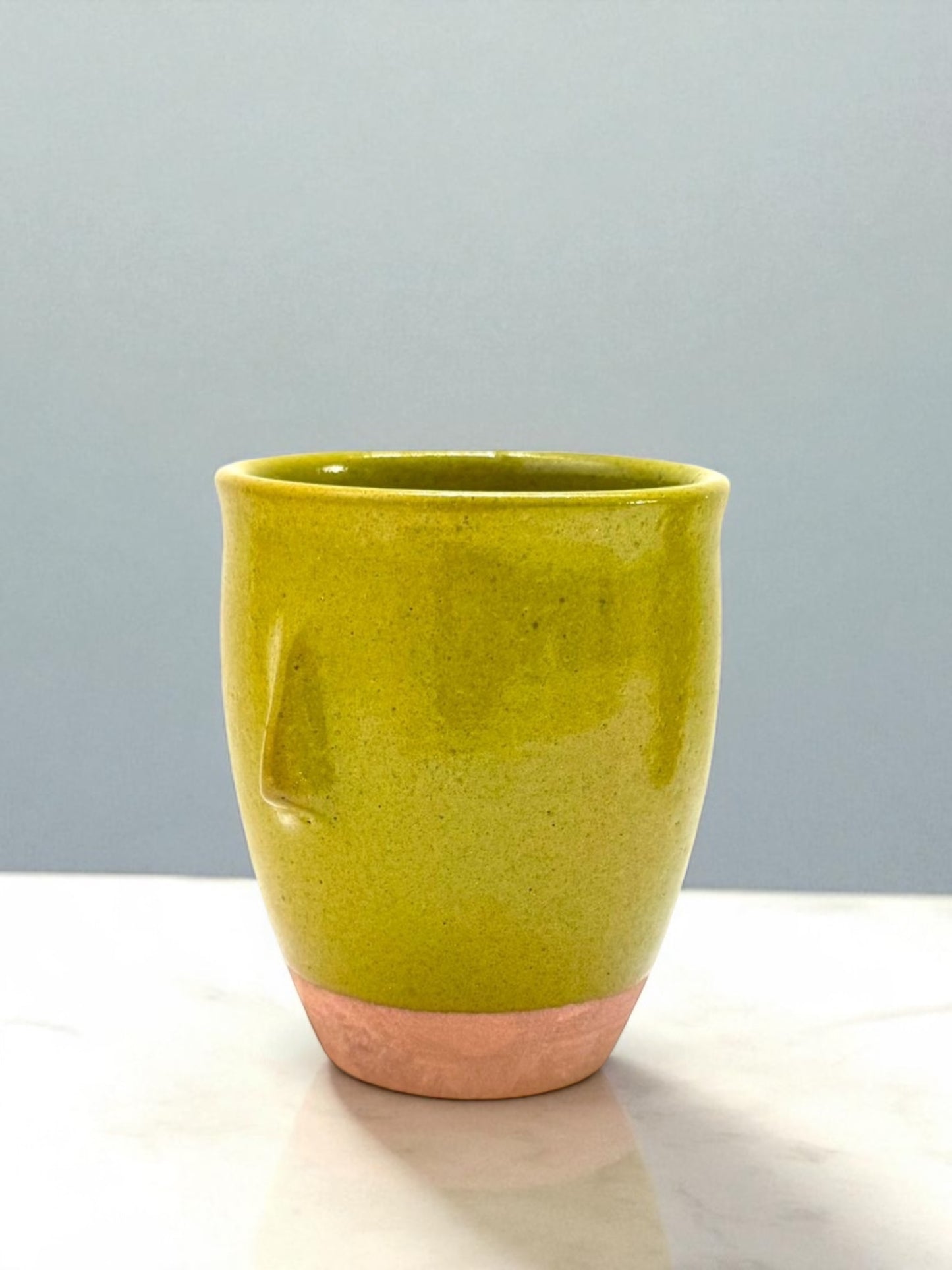 Coffee Mug "Neem Face" - Chartreuse