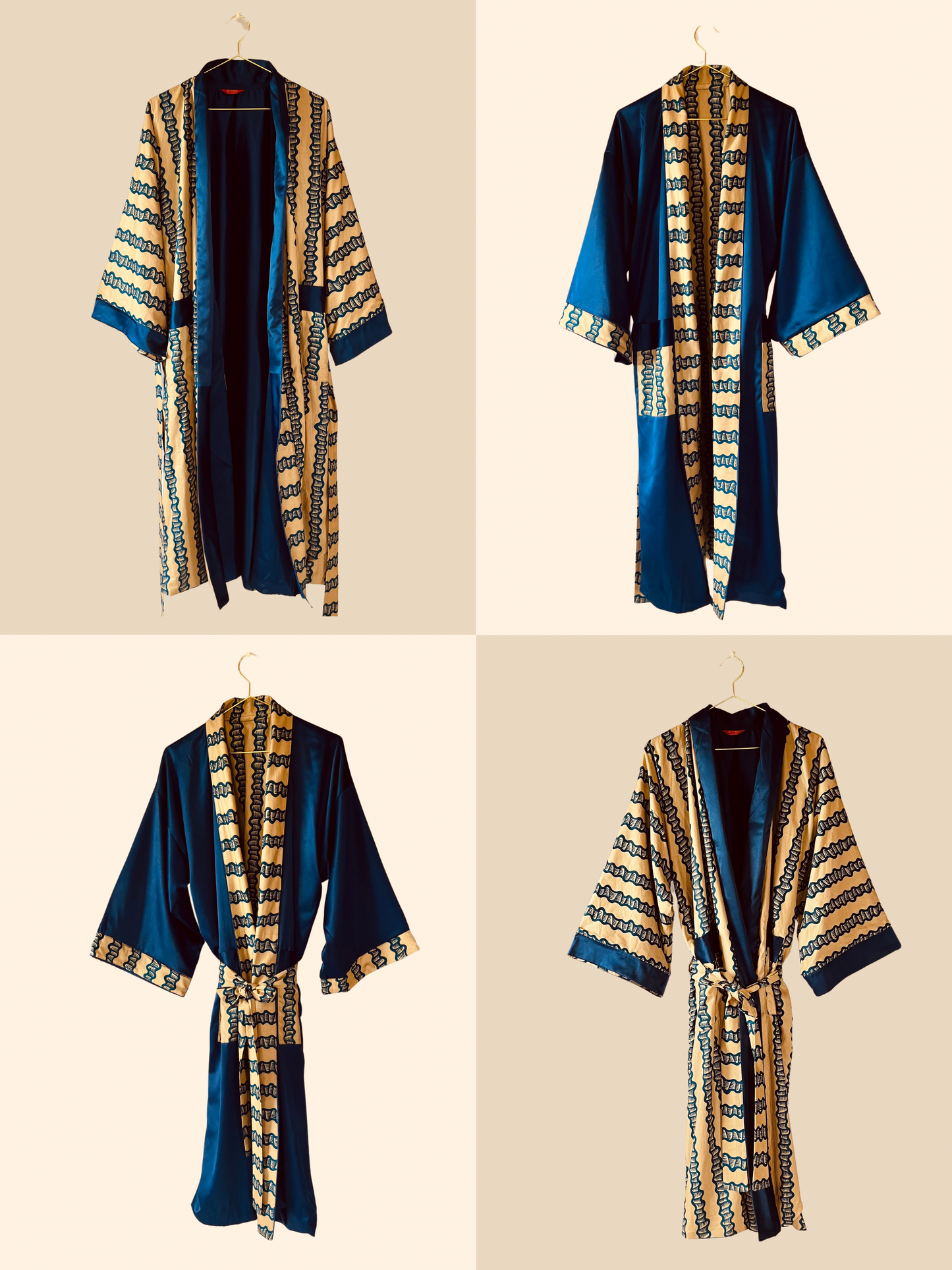 Reversible Afrikimo "Sugarcane I"