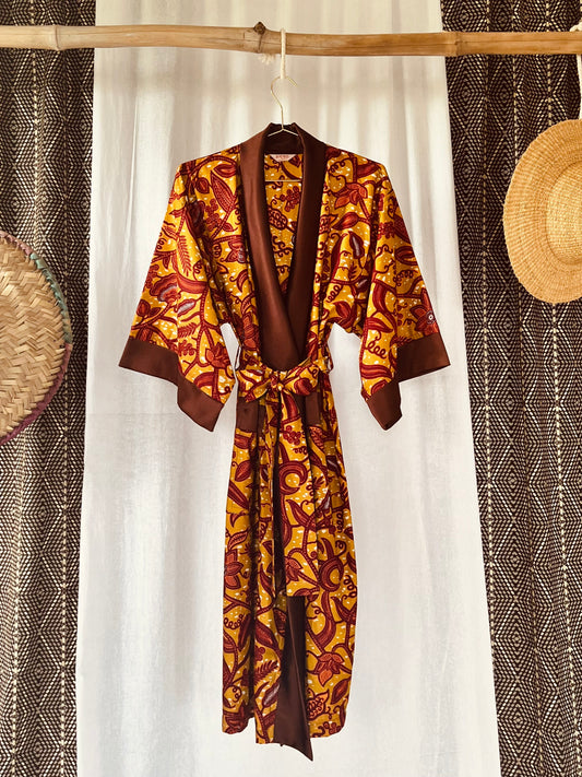 Afrikimo "Rise and Shine III" - Copper Brown Satin