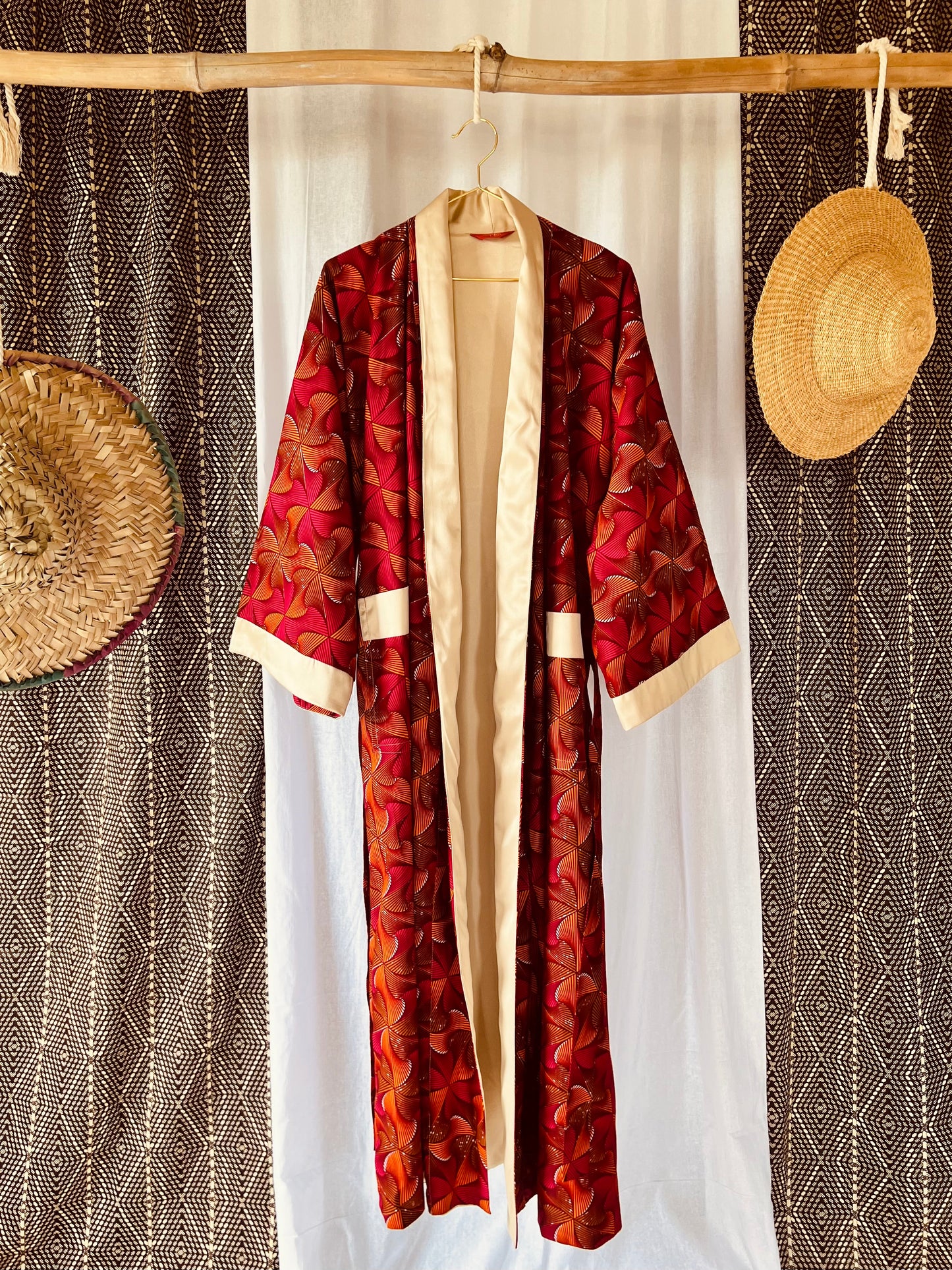 Reversible Afrikimo "Moon Flower"