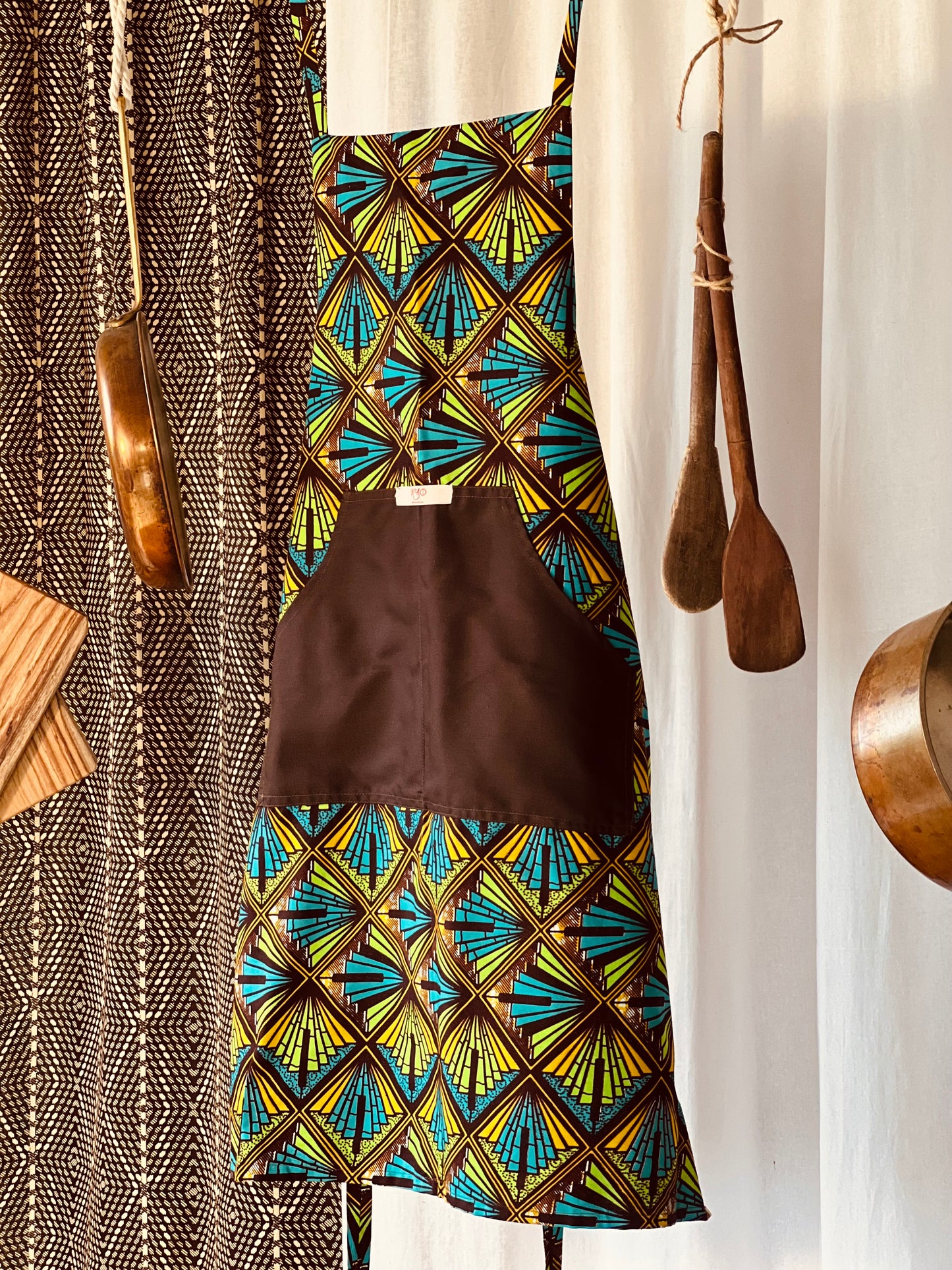 Reversible Apron "Piano Bar"