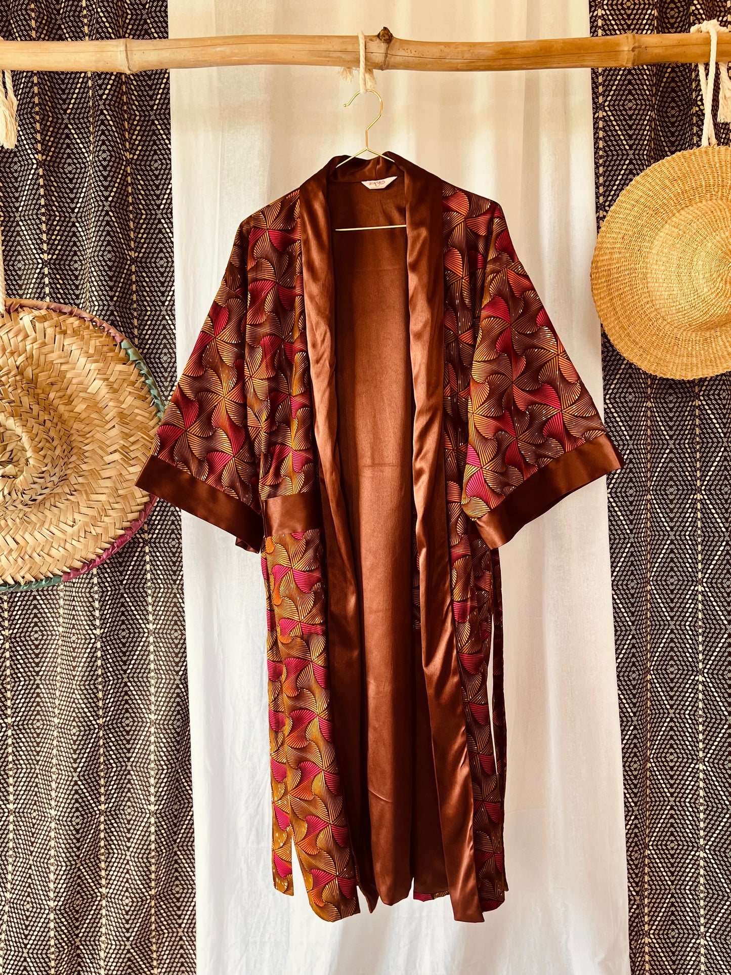 Reversible Afrikimo "Moon Flower"