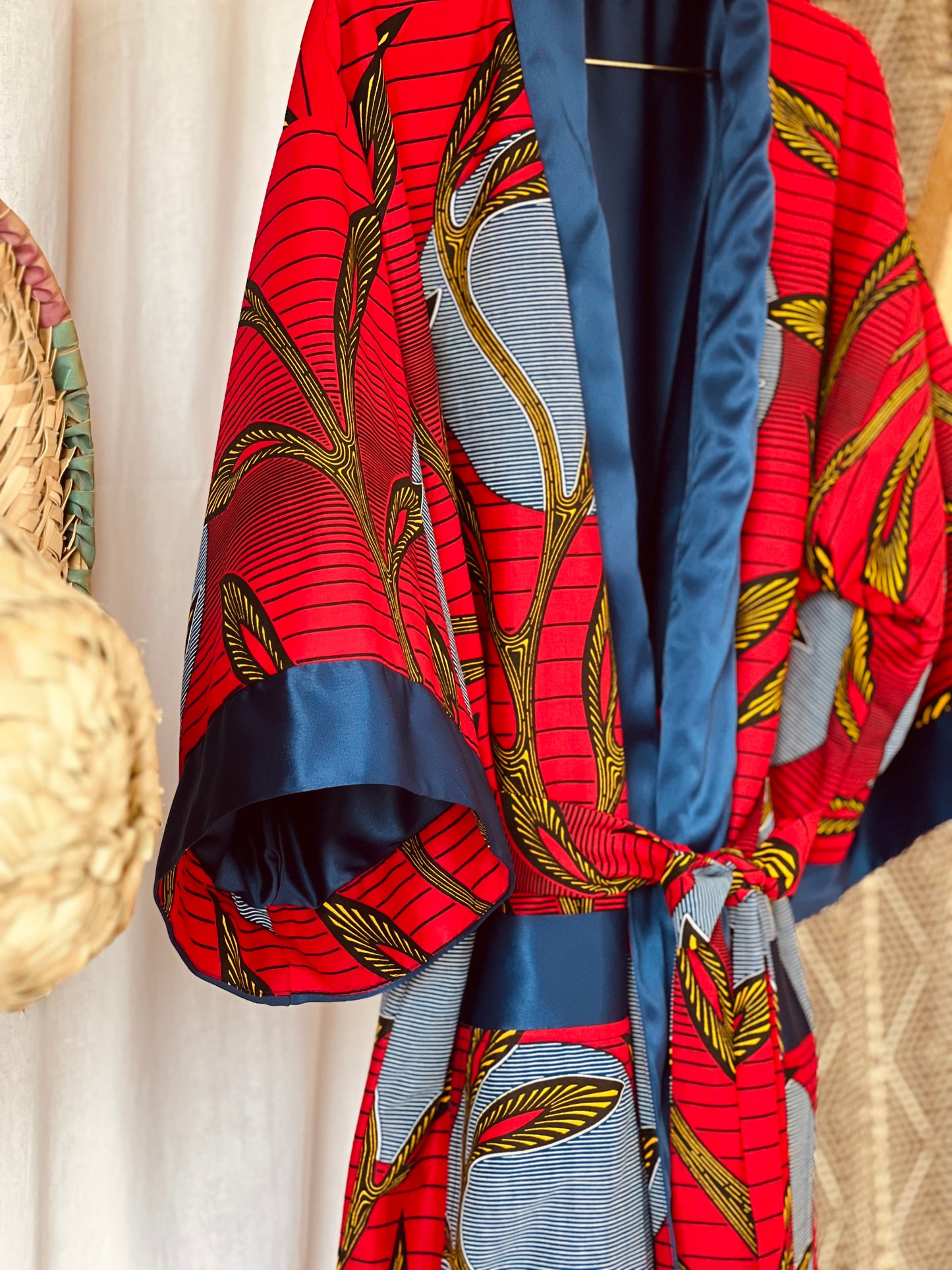 Reversible Afrikimo "Moon Flower"