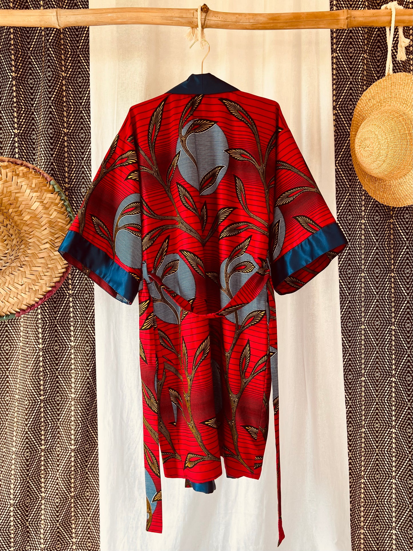 Reversible Afrikimo "Moon Flower"