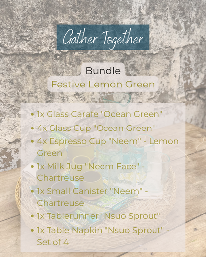 "Gather Together" Bundle - Festive Lemon Green