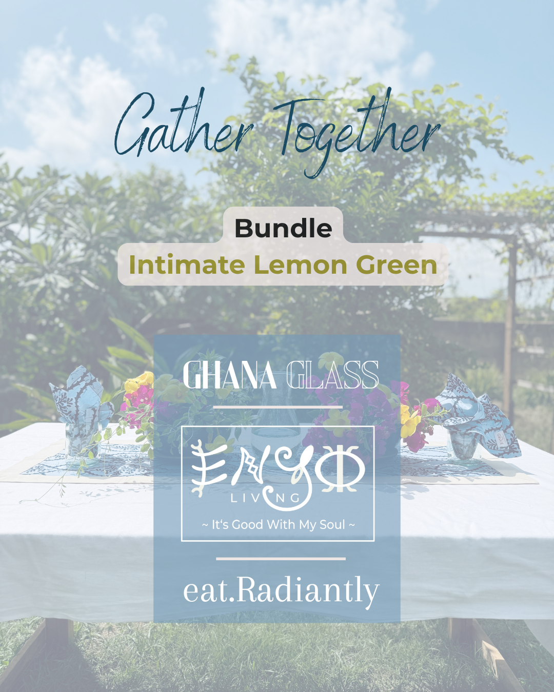 "Gather Together" Bundle - Intimate Lemon Green