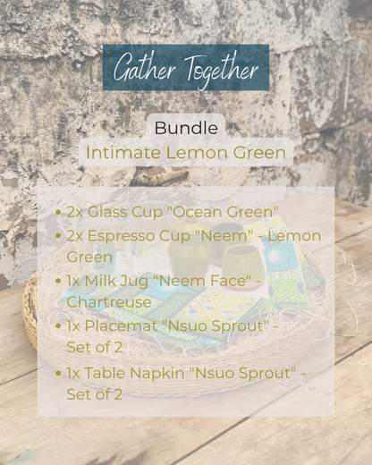 "Gather Together" Bundle - Intimate Lemon Green