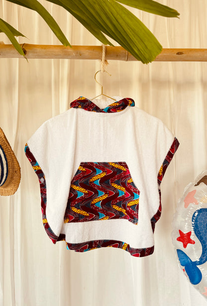 Kids - Poncho "Rainbow Flutters"