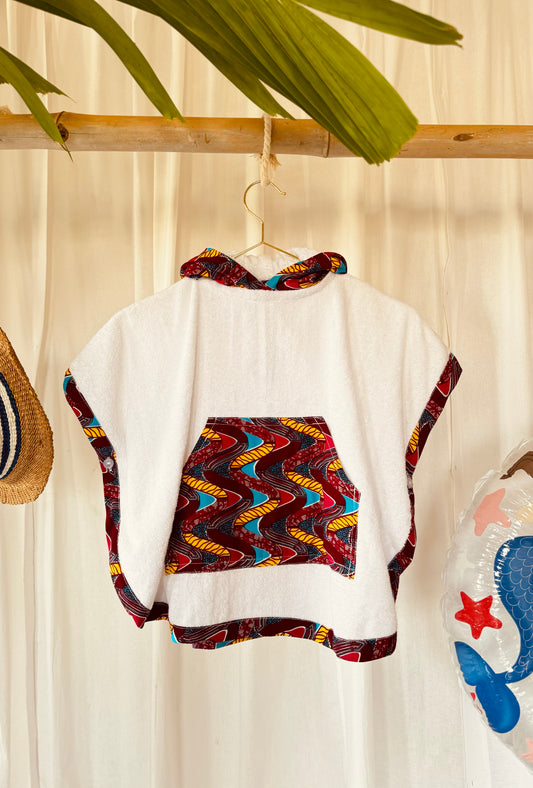 Kids - Poncho "Rainbow Flutters"