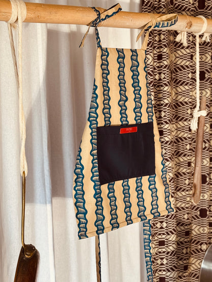 Kids - Reversible Apron “Sugar Cane I”