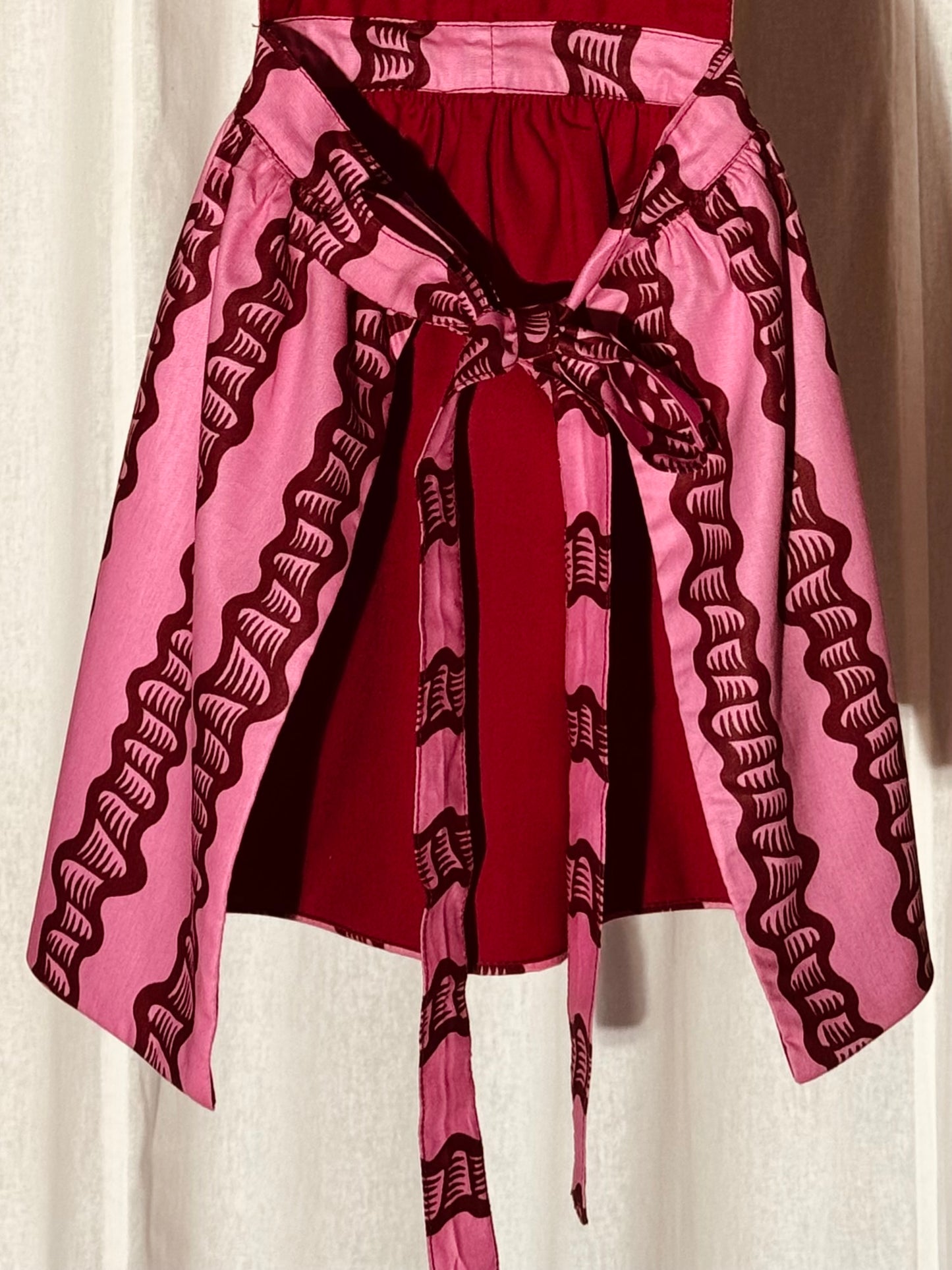 Kids - Reversible Apron “Sugar Cane II” - Petite Mademoiselle
